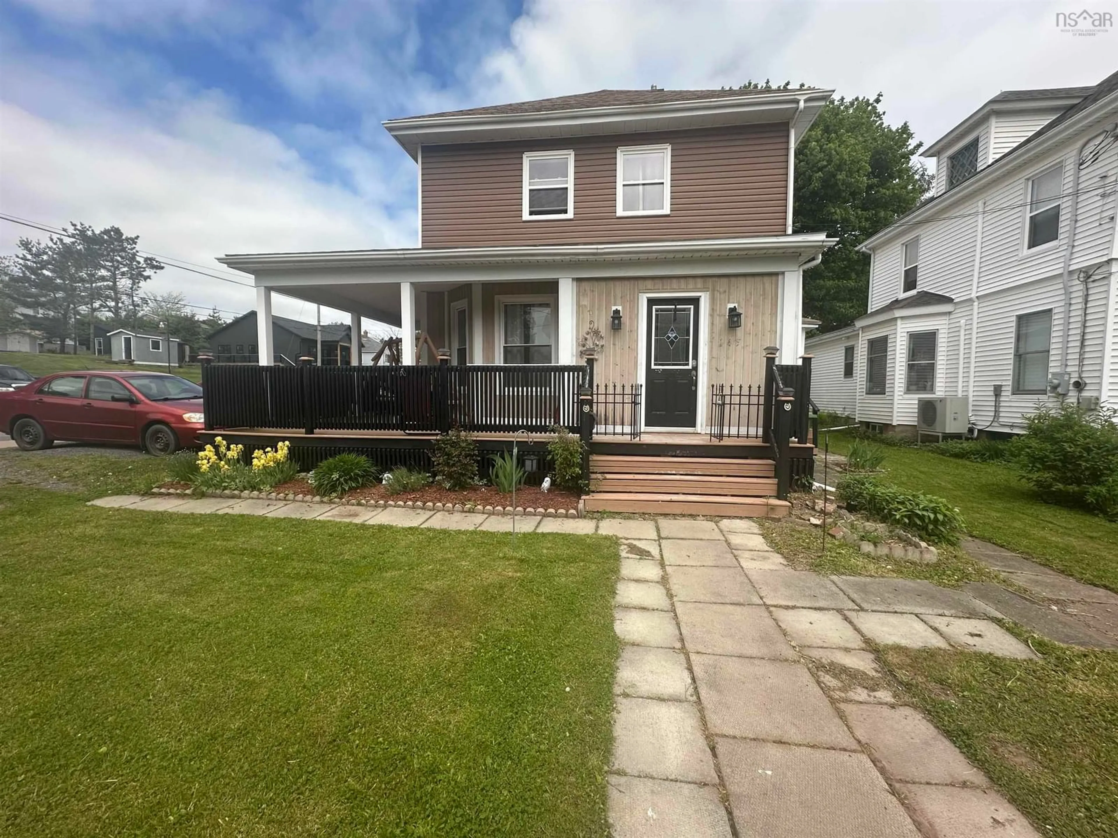A pic from outside/outdoor area/front of a property/back of a property/a pic from drone, street for 145 Willow Avenue, New Glasgow Nova Scotia B2H 1Z8