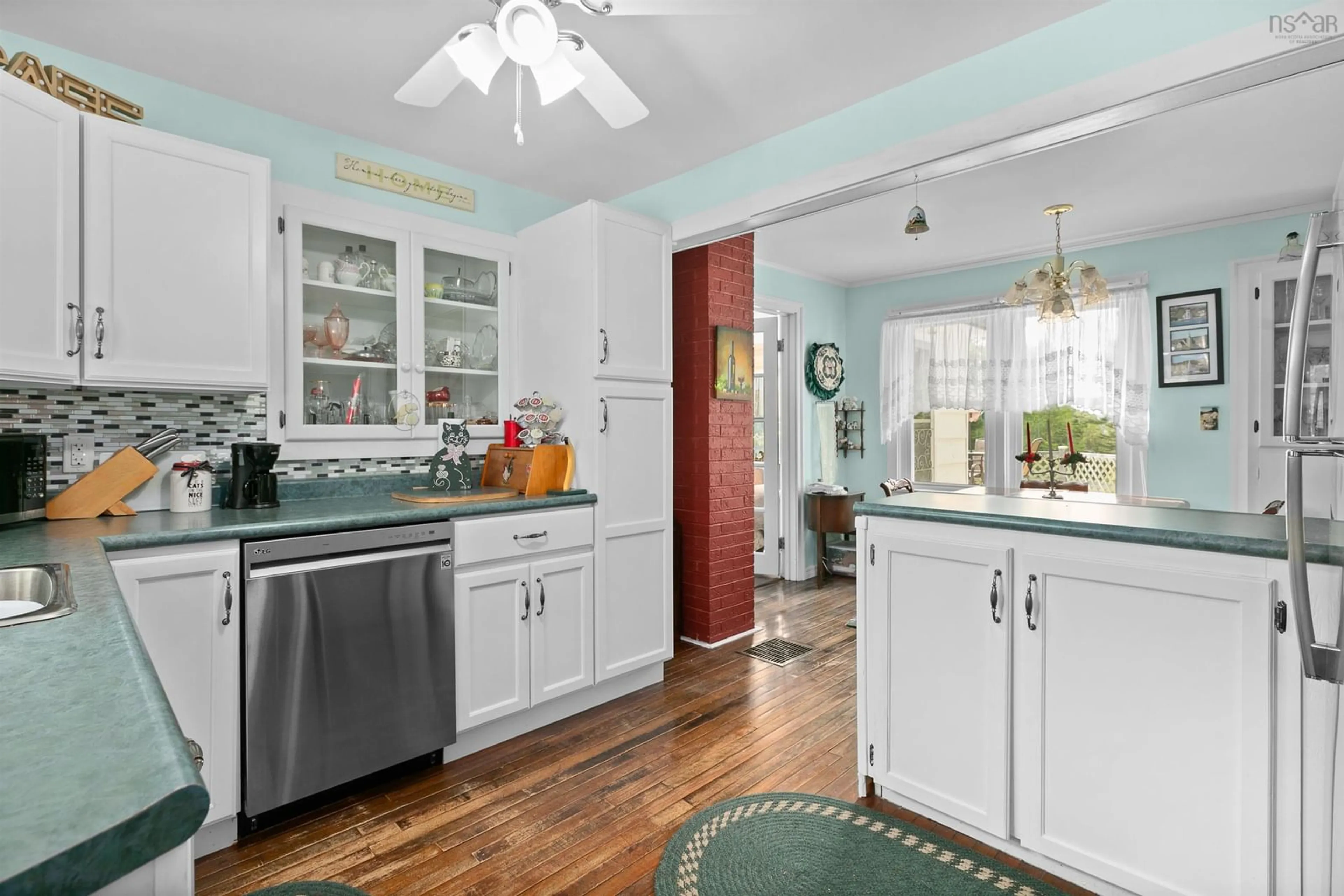 Open concept kitchen, ceramic/tile floor for 500 Mader's Cove Rd, Maders Cove Nova Scotia B0J 2E0