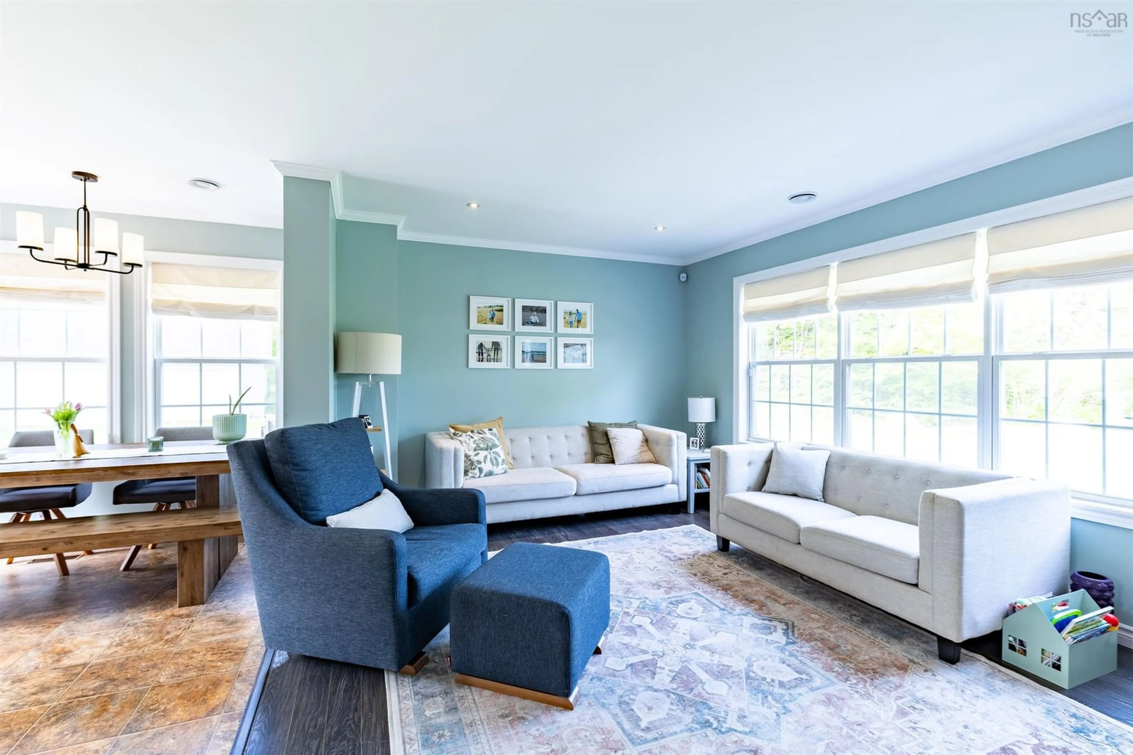 Living room with furniture, unknown for 1814 Highway 340, Deerfield Nova Scotia B5A 5N9