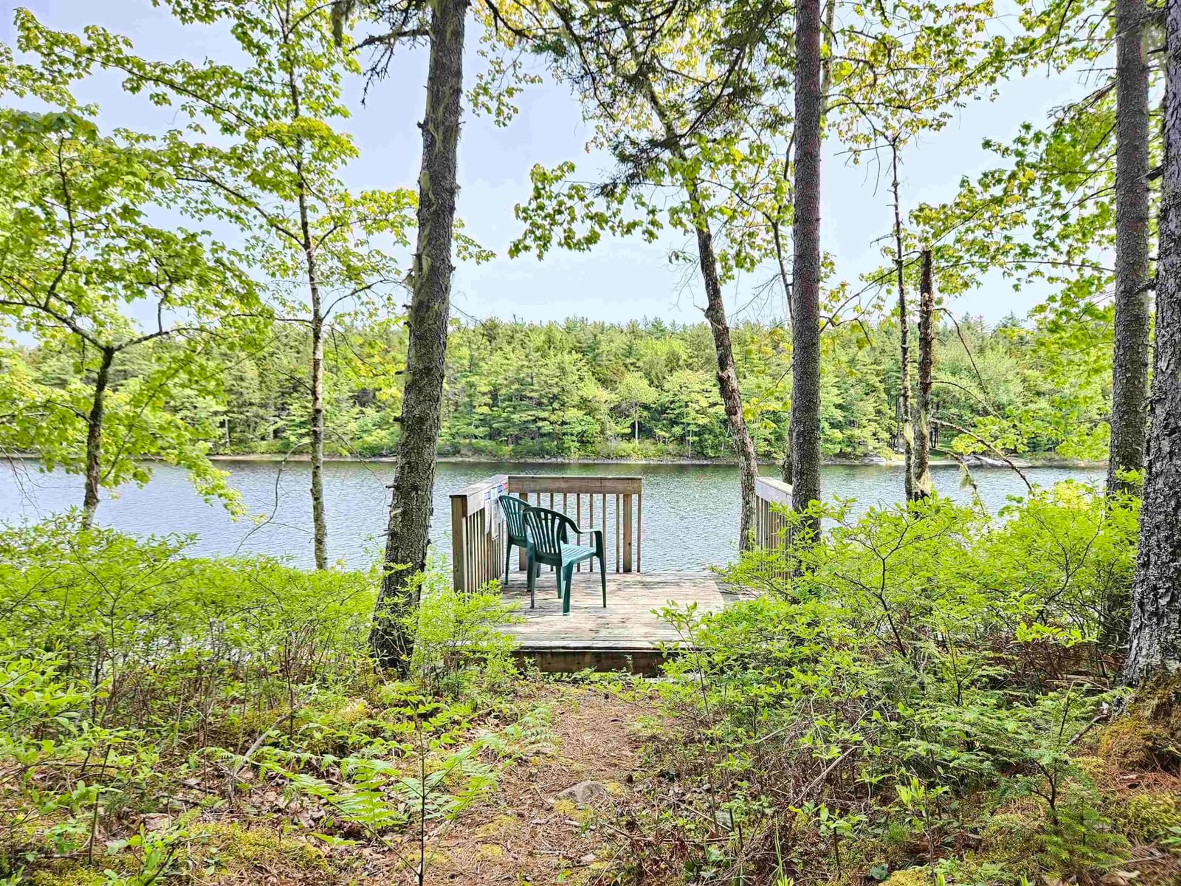 Patio, water/lake/river/ocean view for 125 Cottage Lane, Pleasantfield Nova Scotia B0T 1X0