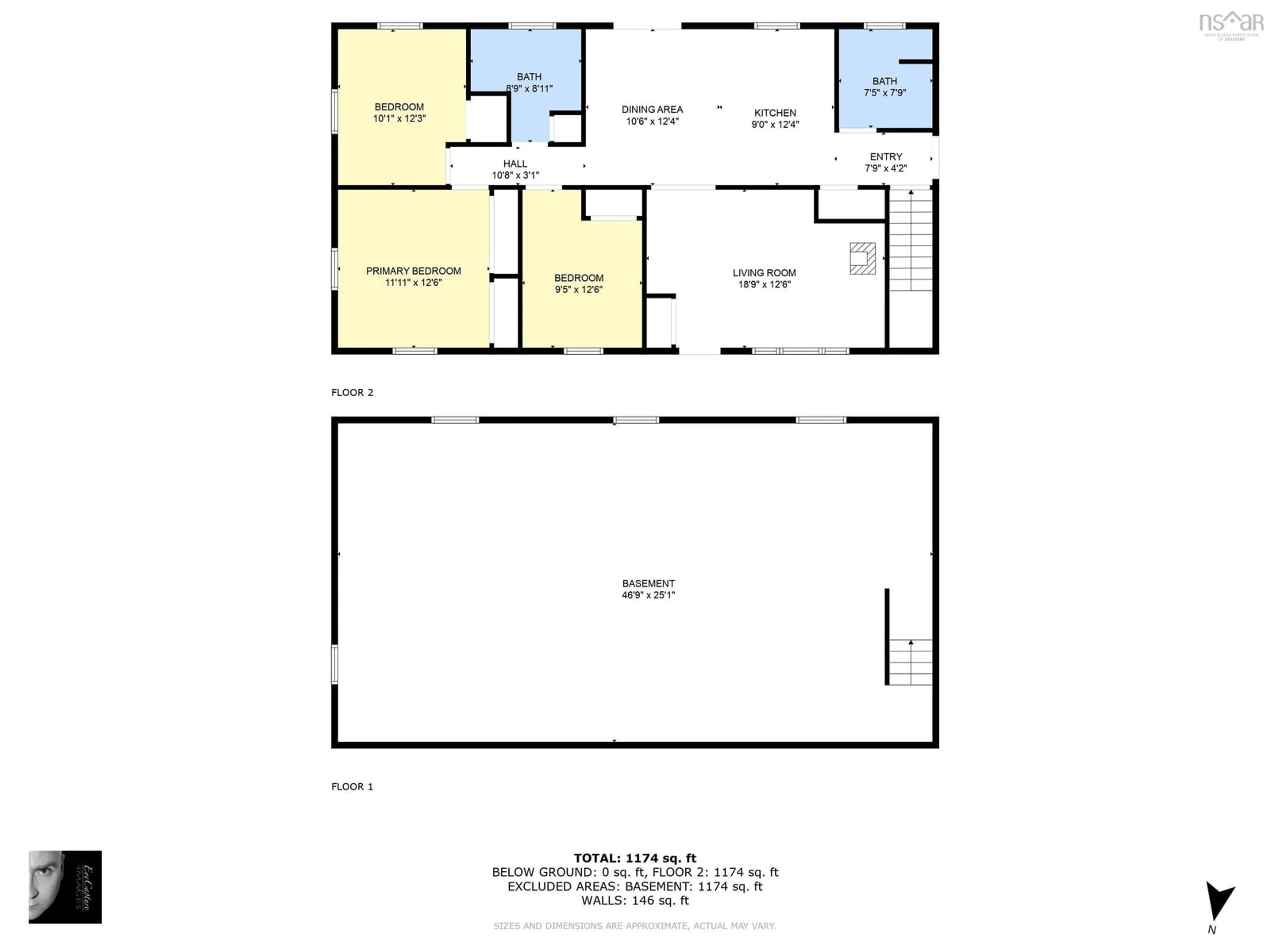 Floor plan for 4474 Highway 6, Brule Nova Scotia B0K 1N0