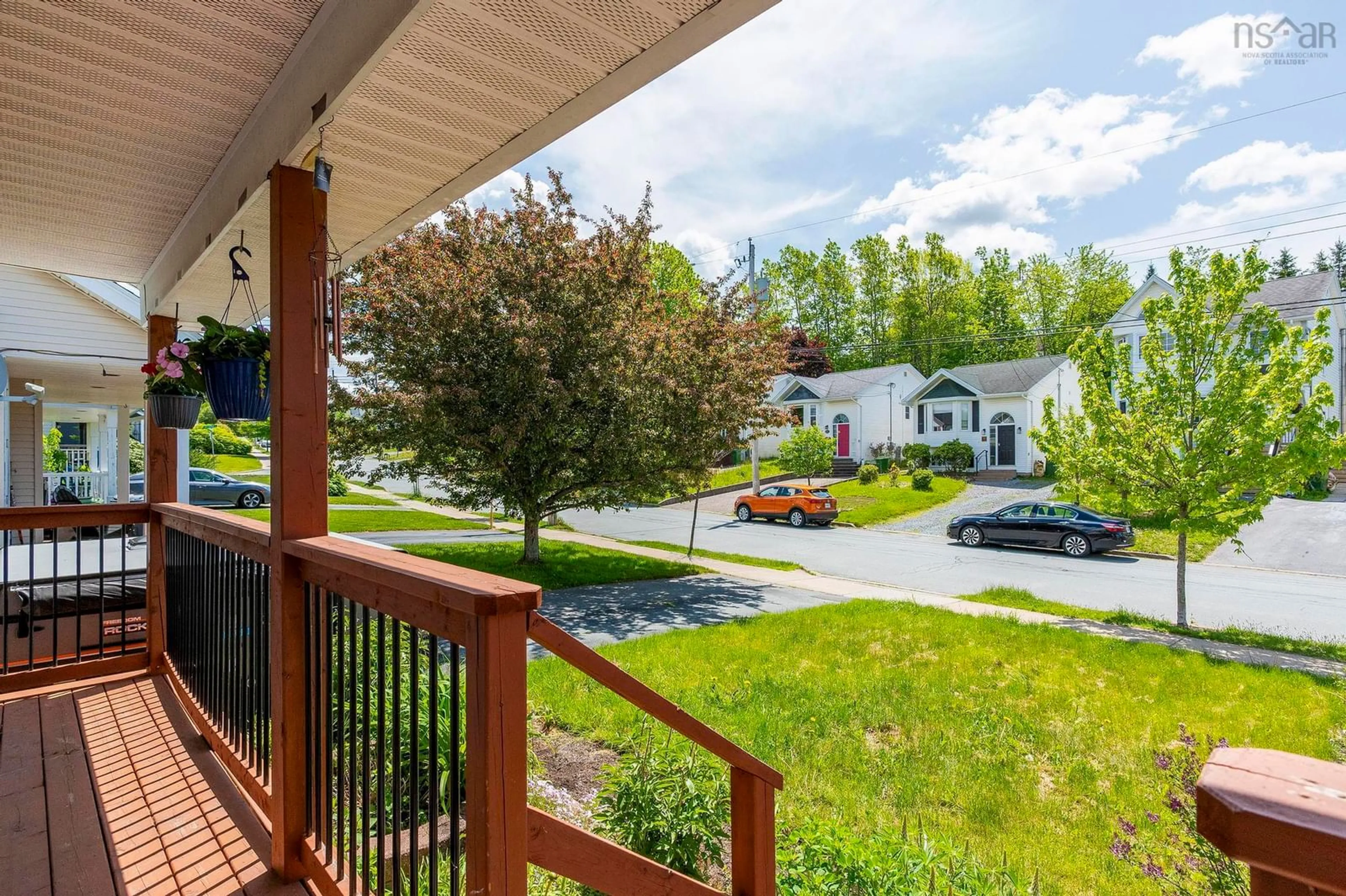 Patio, mountain view for 66 Armcrest Dr, Lower Sackville Nova Scotia B4C 4A6
