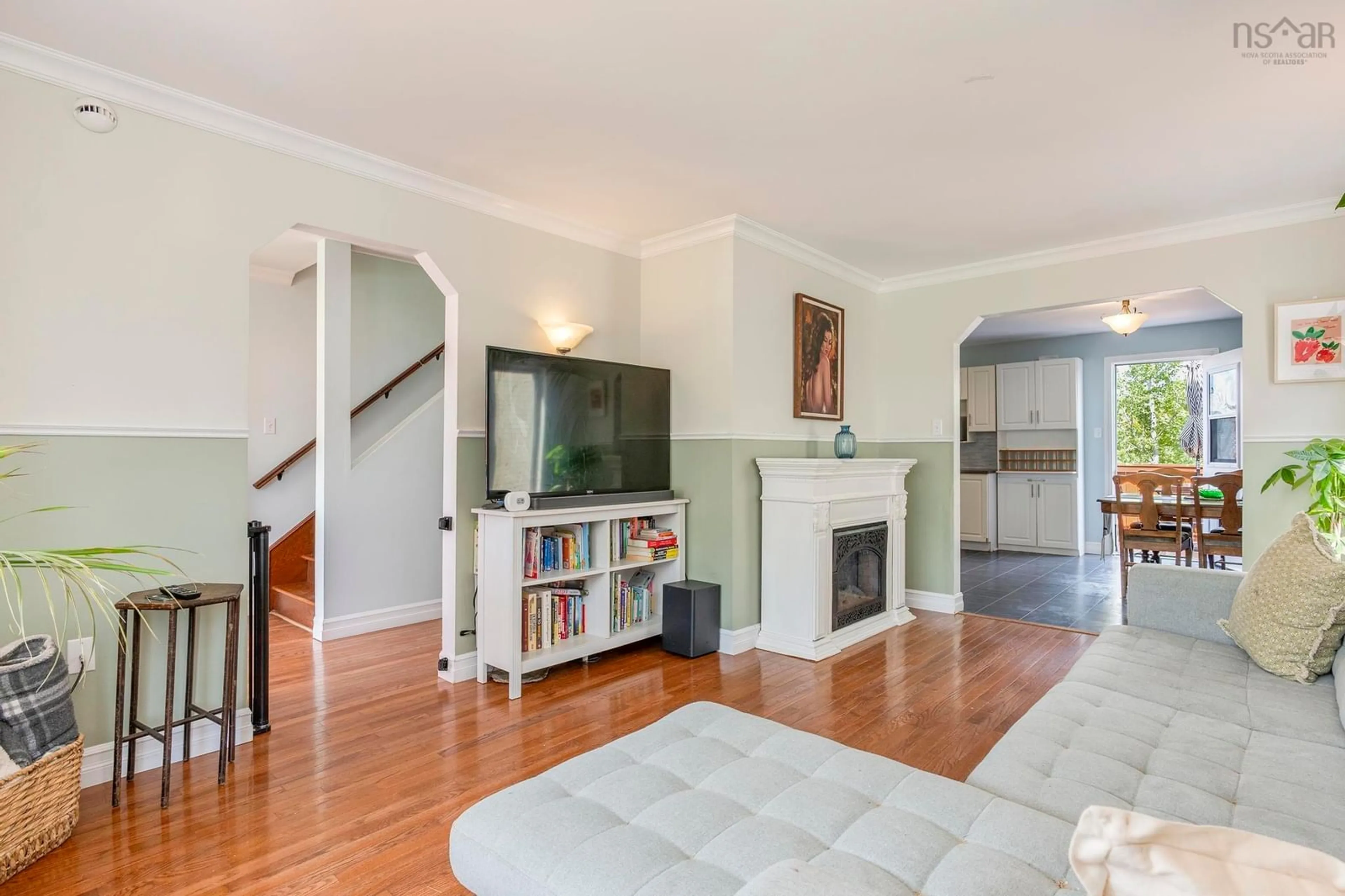 Living room with furniture, unknown for 66 Armcrest Dr, Lower Sackville Nova Scotia B4C 4A6