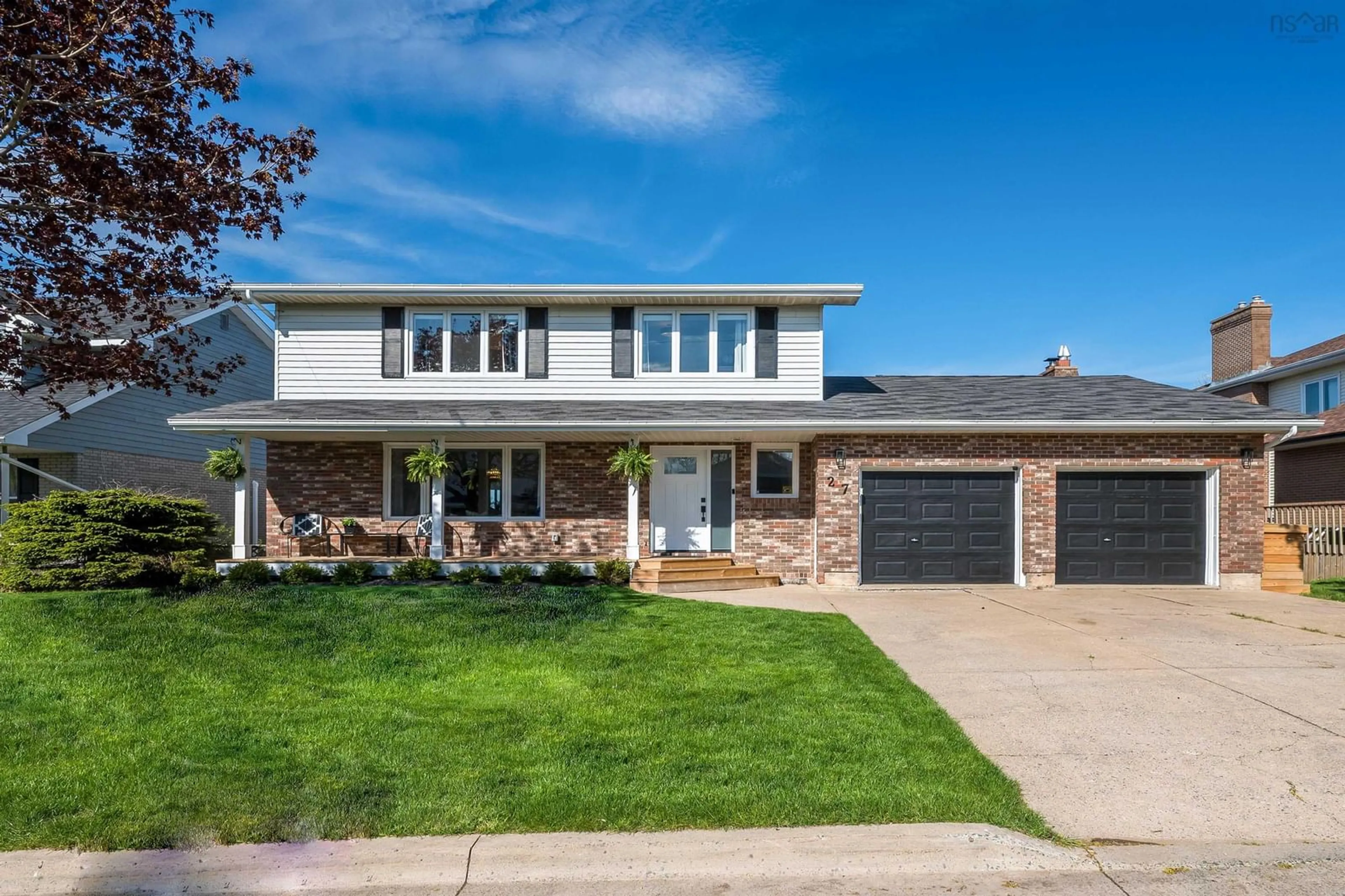 Home with brick exterior material, street for 27 Chartwell Lane, Halifax Nova Scotia B3M 3S7
