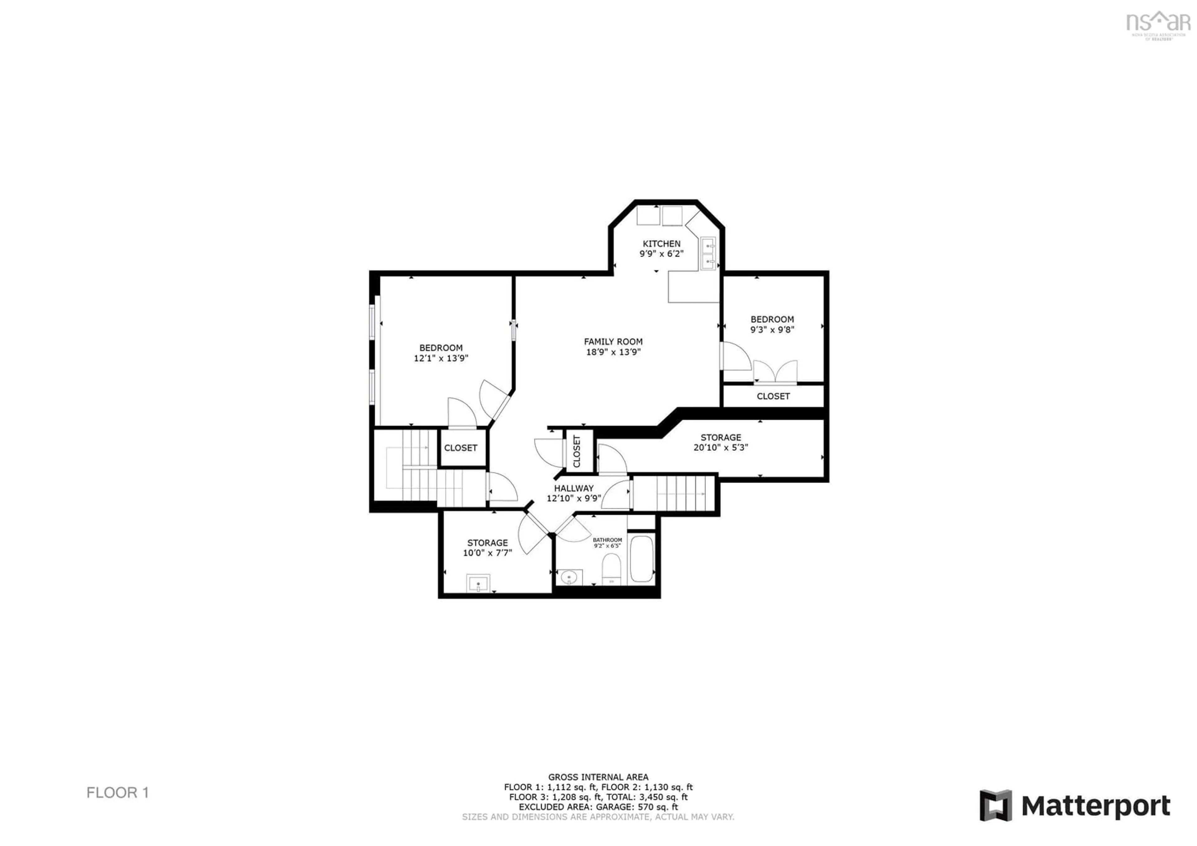 Floor plan for 94 Ingram Dr, Fall River Nova Scotia B2T 1A4
