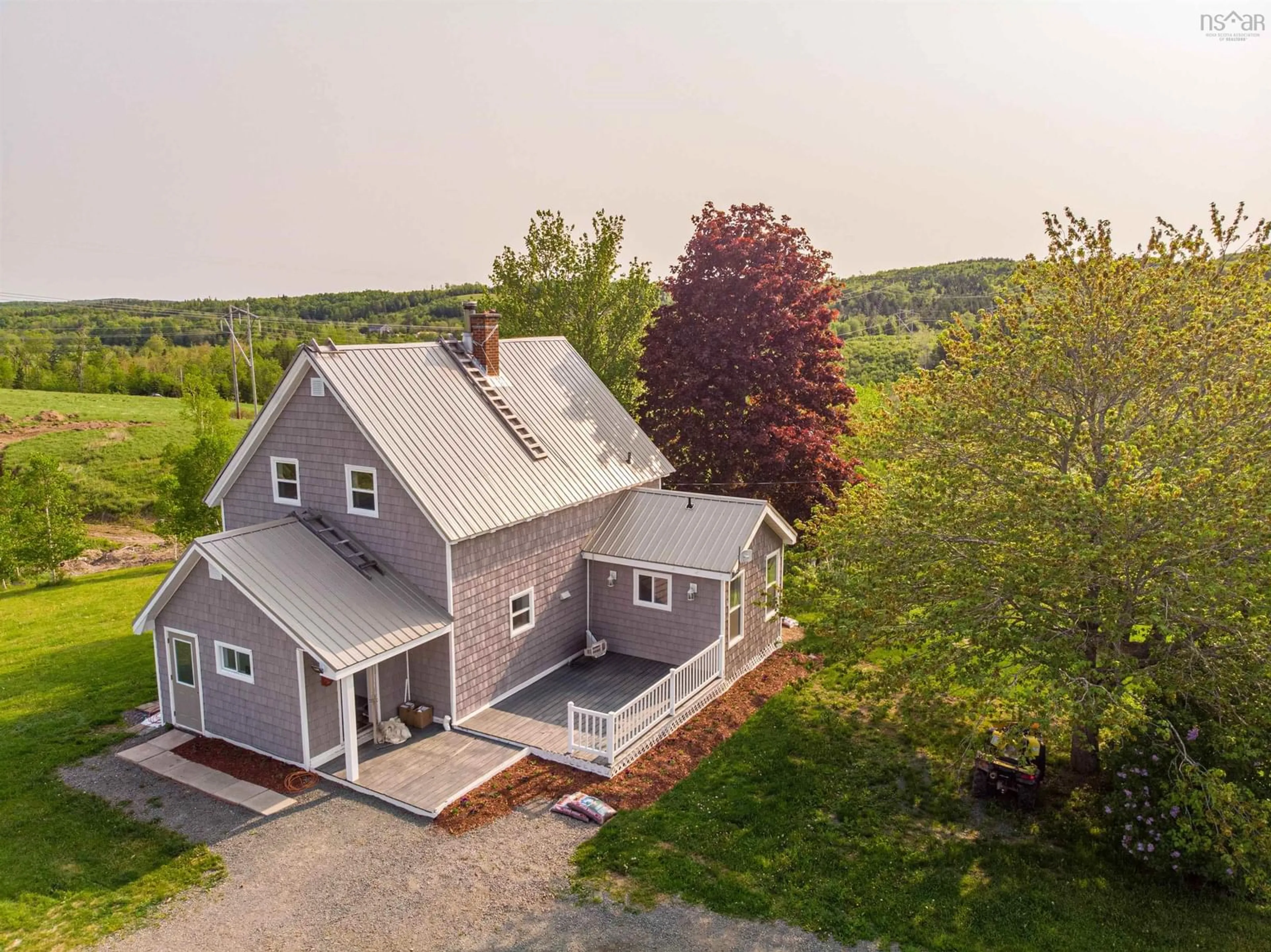 A pic from outside/outdoor area/front of a property/back of a property/a pic from drone, unknown for 871 Ohio East Side Rd, Antigonish Nova Scotia B2G 2K8