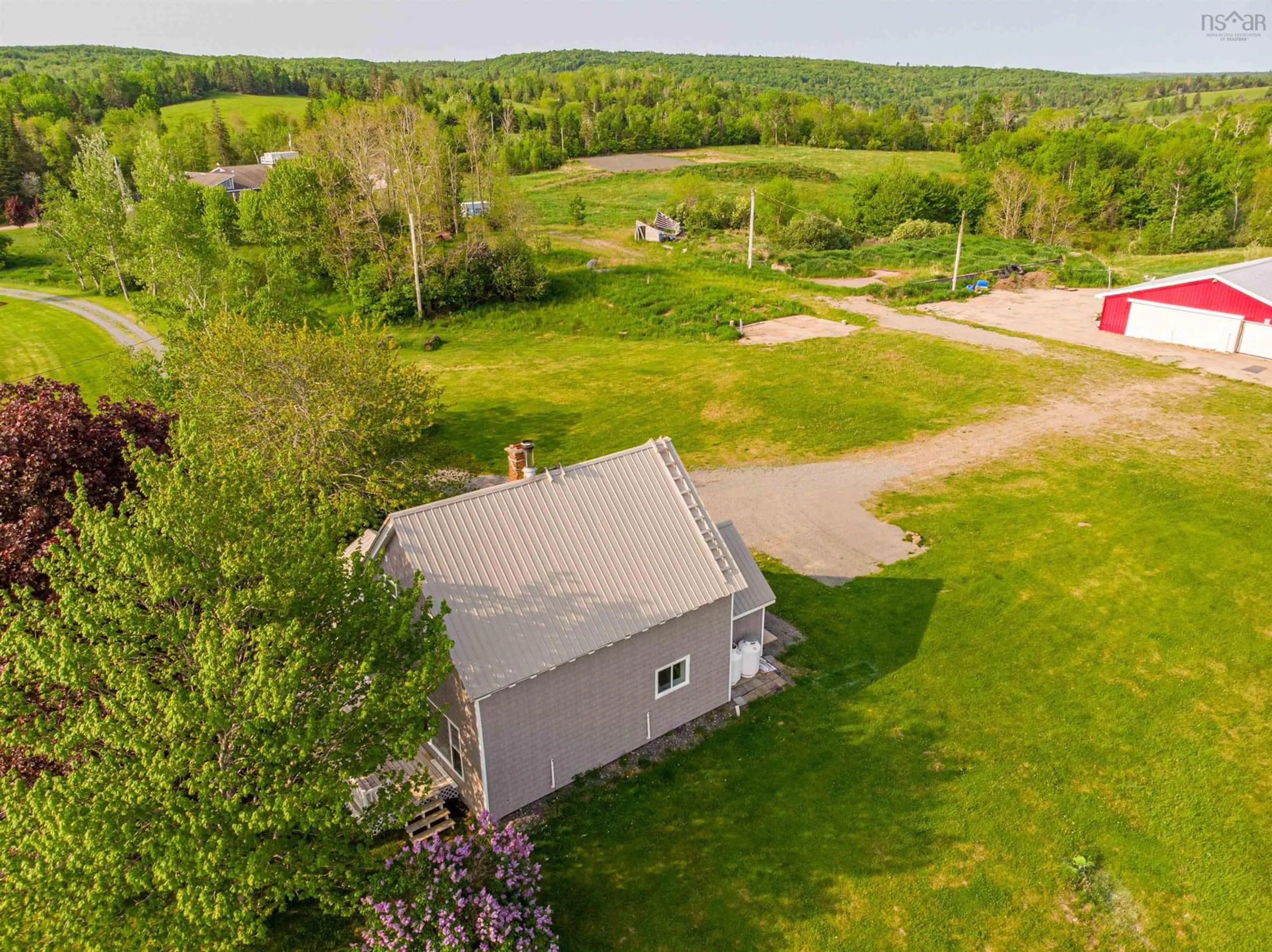 A pic from outside/outdoor area/front of a property/back of a property/a pic from drone, water/lake/river/ocean view for 871 Ohio East Side Rd, Antigonish Nova Scotia B2G 2K8