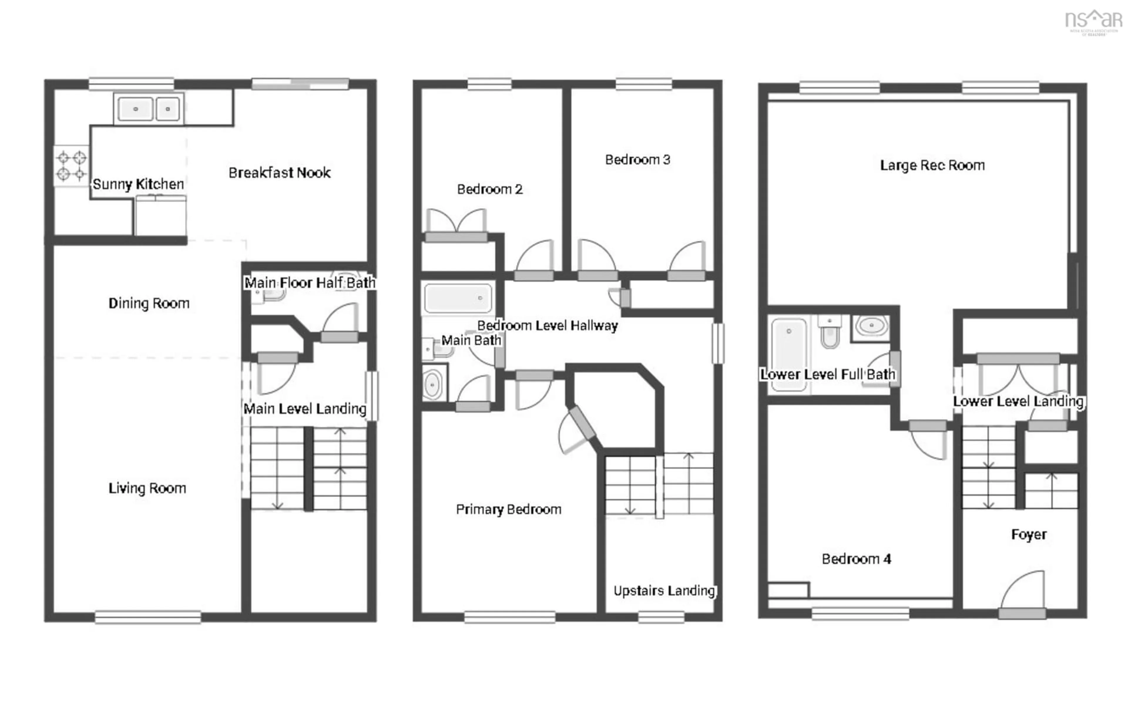 Floor plan for 455 Cow Bay Rd, Eastern Passage Nova Scotia B3G 1J4