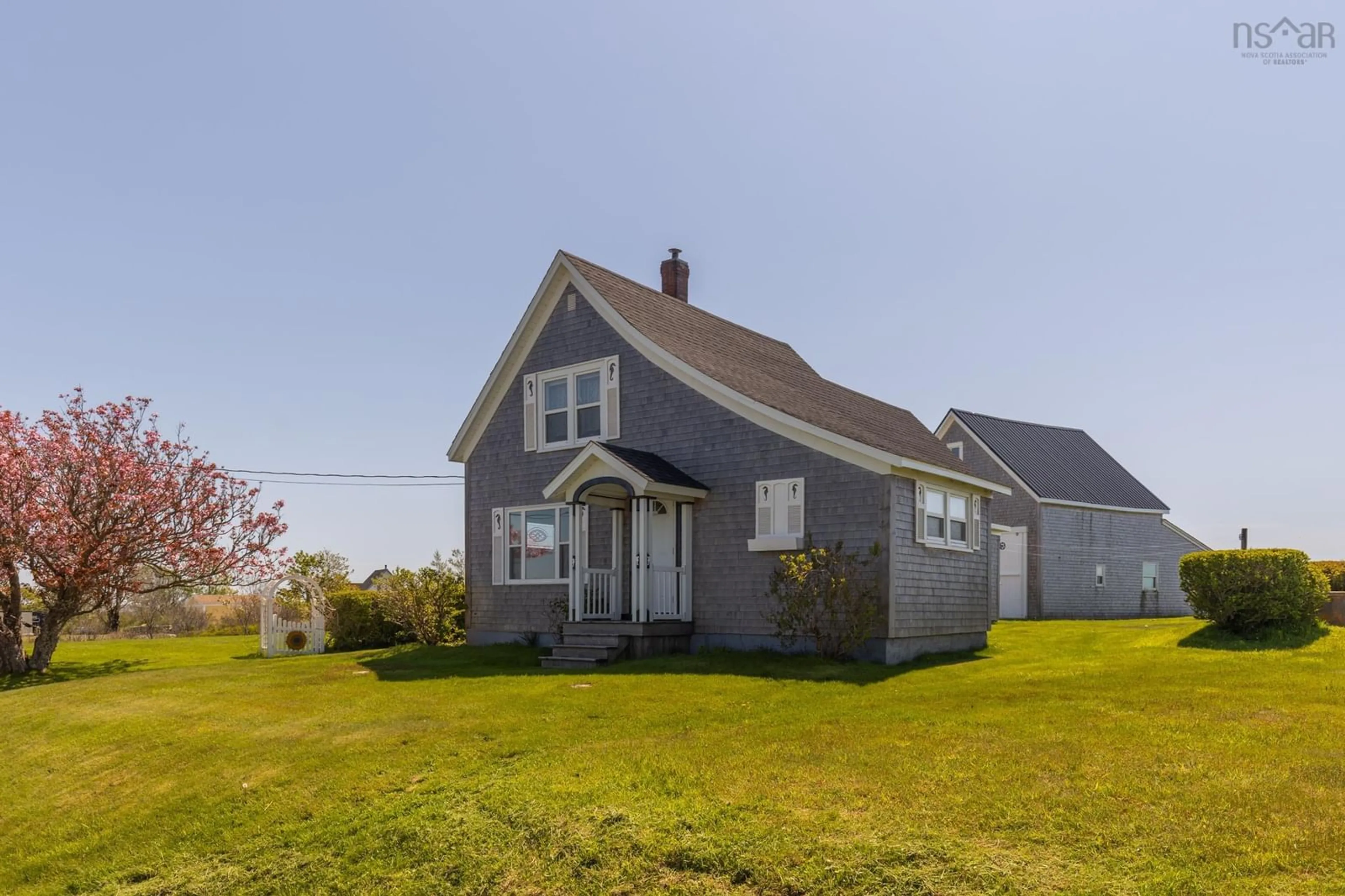 A pic from outside/outdoor area/front of a property/back of a property/a pic from drone, street for 740 Pembroke Rd, Pembroke Nova Scotia B5A 5H3