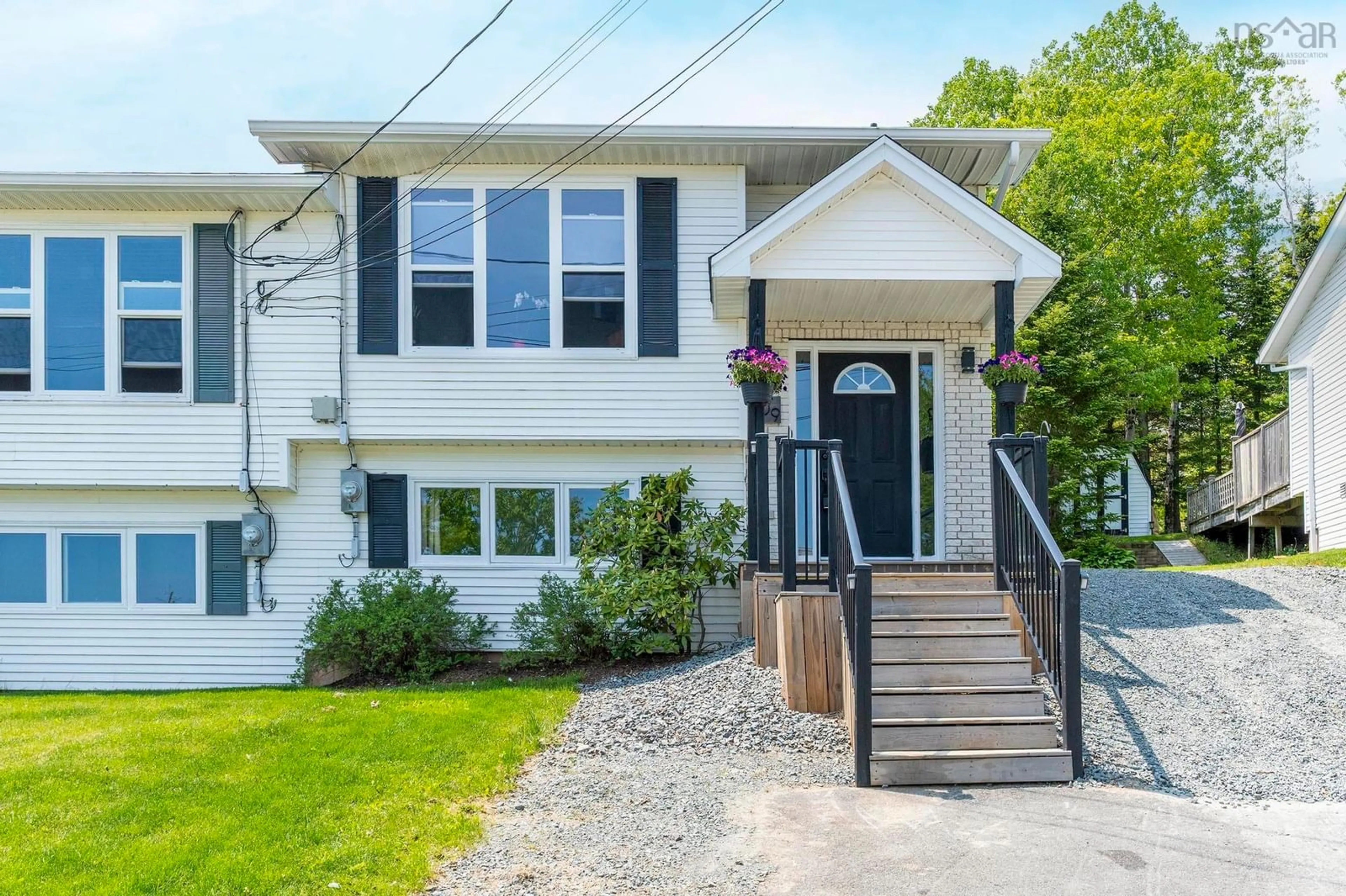 Home with vinyl exterior material, street for 109 Lumberman Dr, Middle Sackville Nova Scotia B4E 2W1
