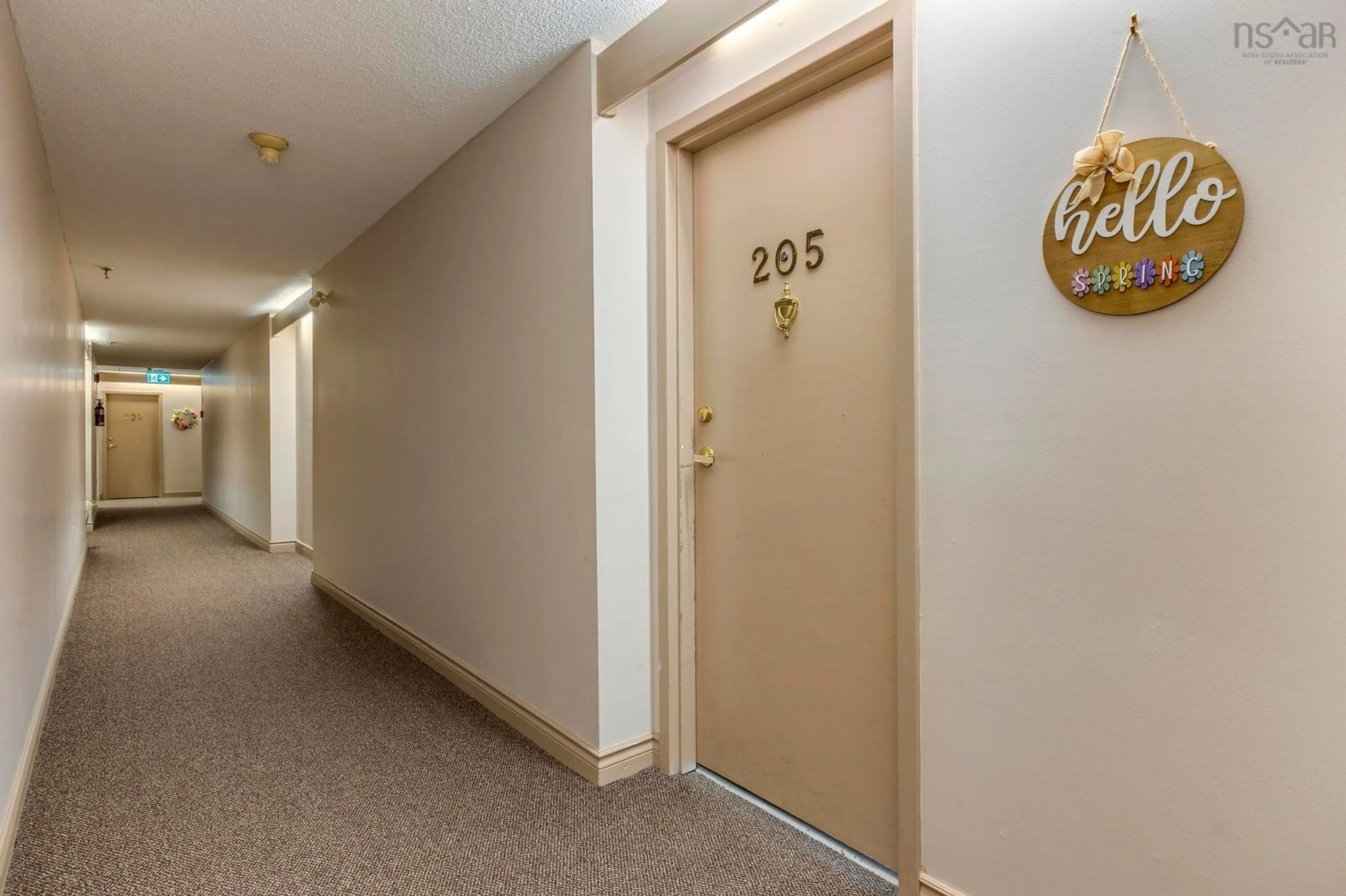 Indoor foyer for 64 Cumberland Dr #205, Cole Harbour Nova Scotia B2V 2C7
