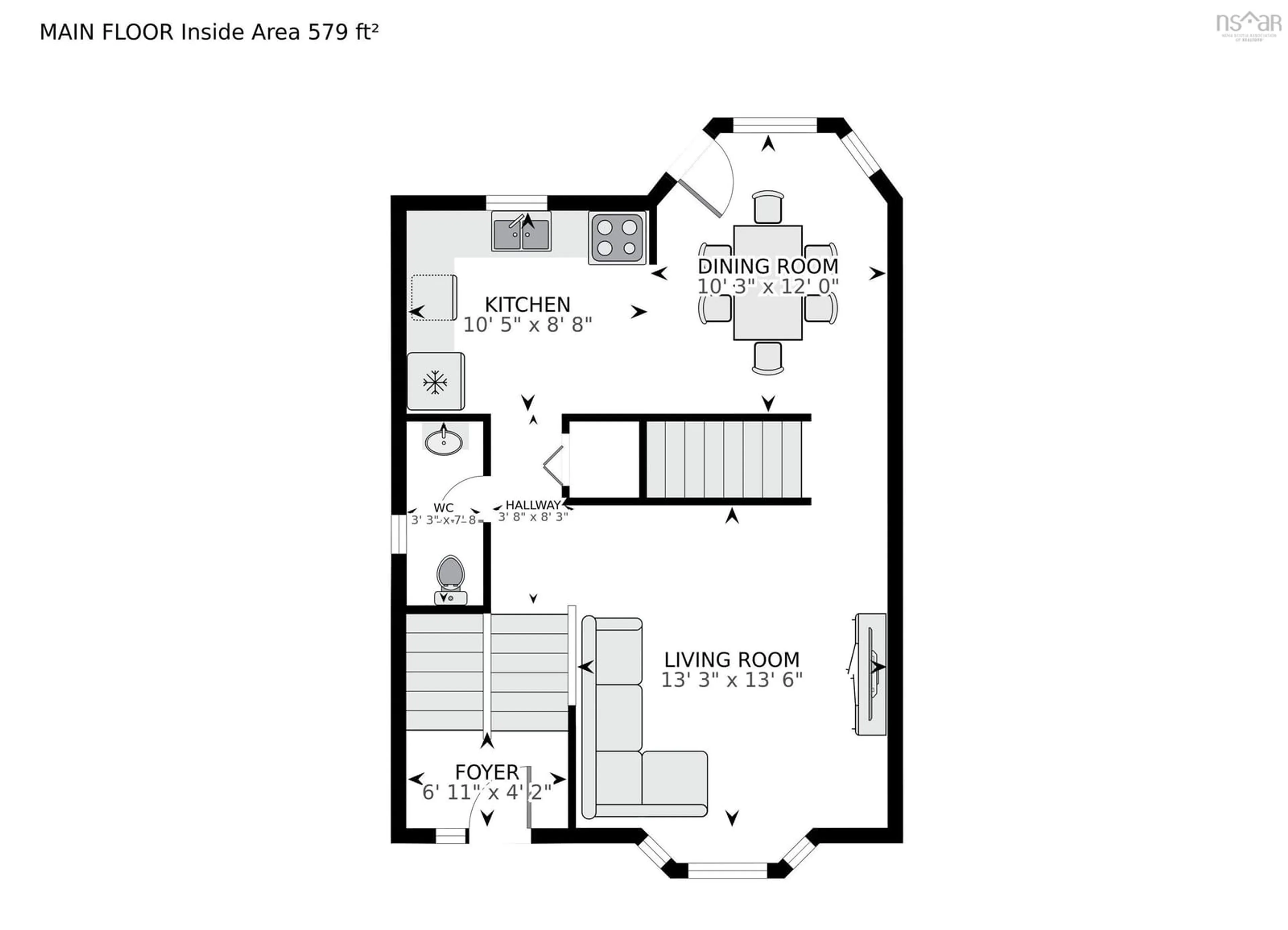 Floor plan for 12 Fir Tree Lane, Halifax Regional Municipality Nova Scotia B3T 1J9