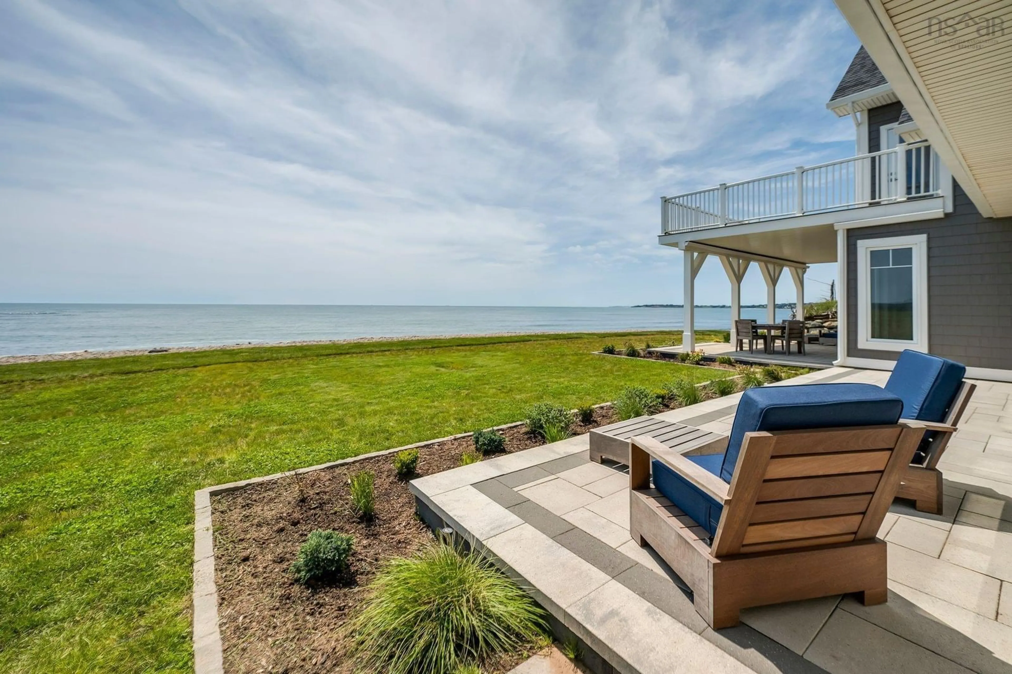 Patio, water/lake/river/ocean view for 210 Moss Close, Lawrencetown Nova Scotia B2Z 1S5