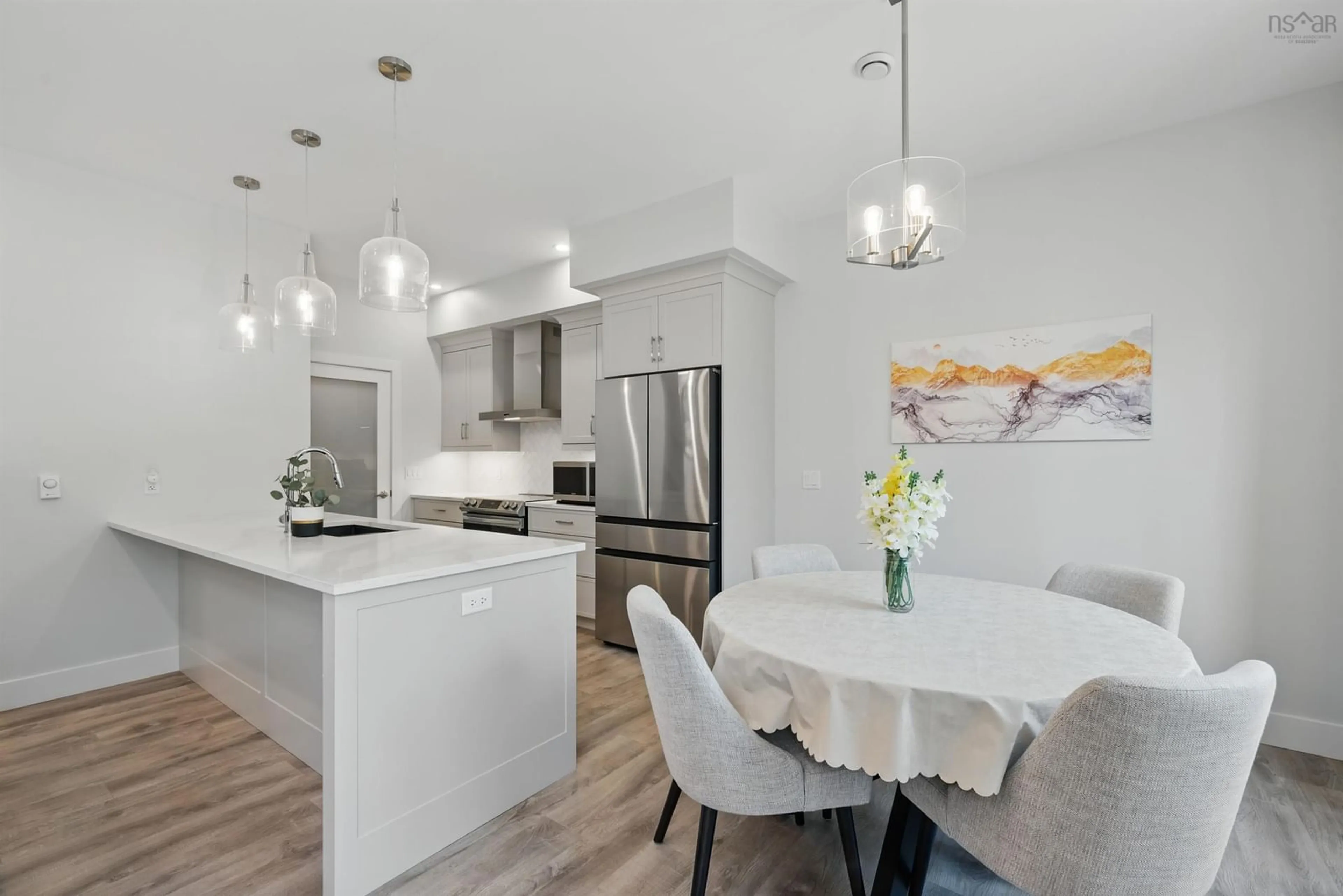 Open concept kitchen, unknown for 19 Trekker Dr, Bedford West Nova Scotia B4A 0A1