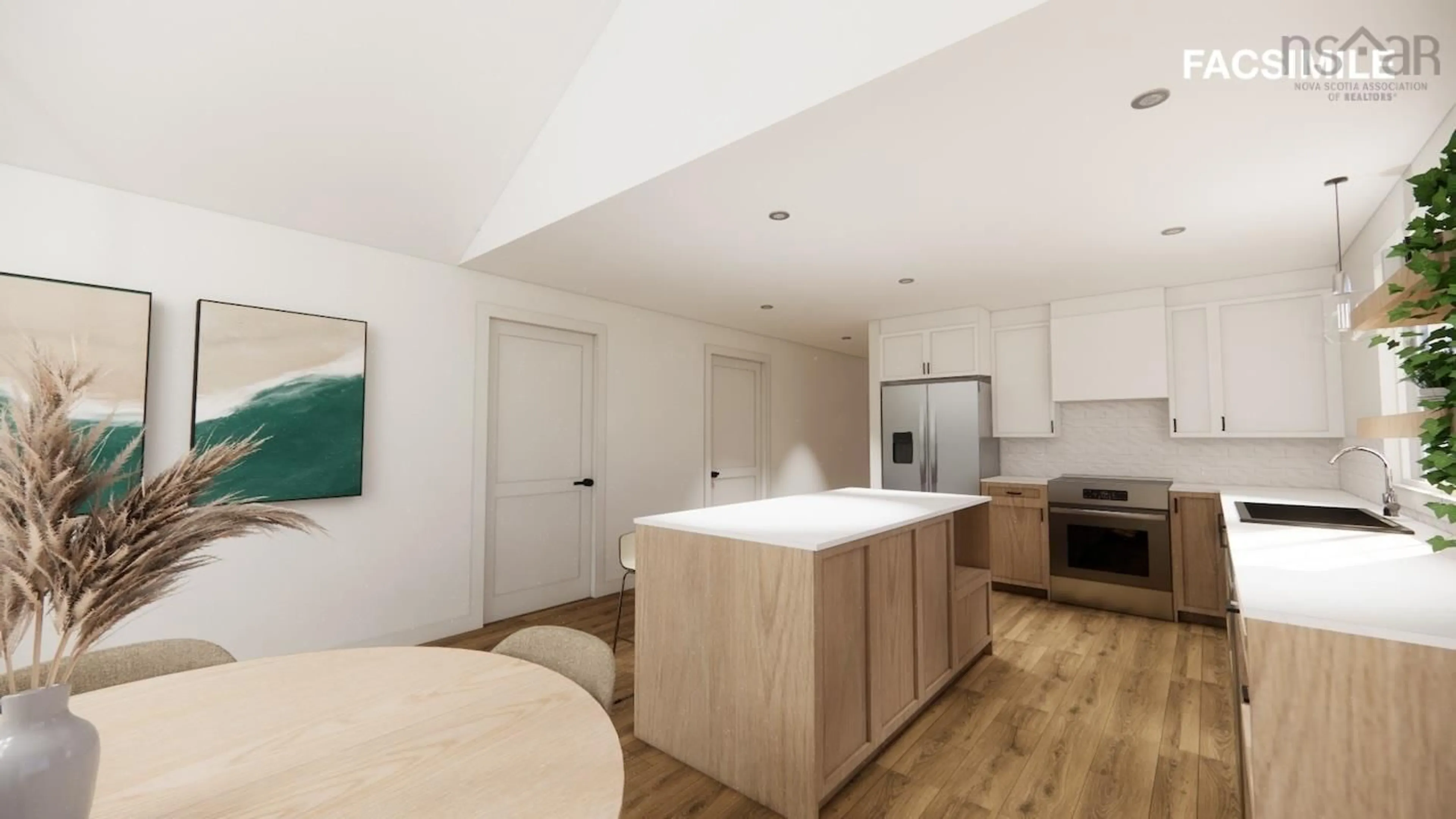 Open concept kitchen, unknown for 16 Chester Hills Dr, Chester Nova Scotia B0J 1J0
