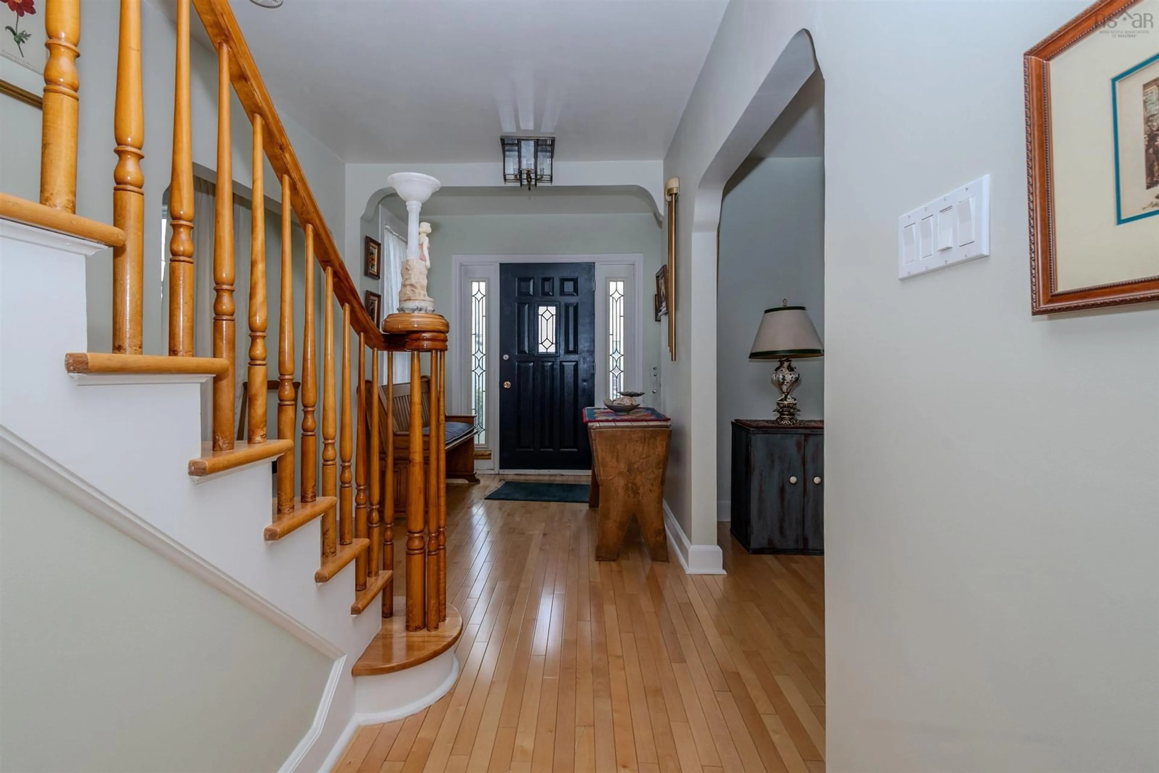 Indoor foyer for 112 Howe St, Sydney Nova Scotia B1P 4V2