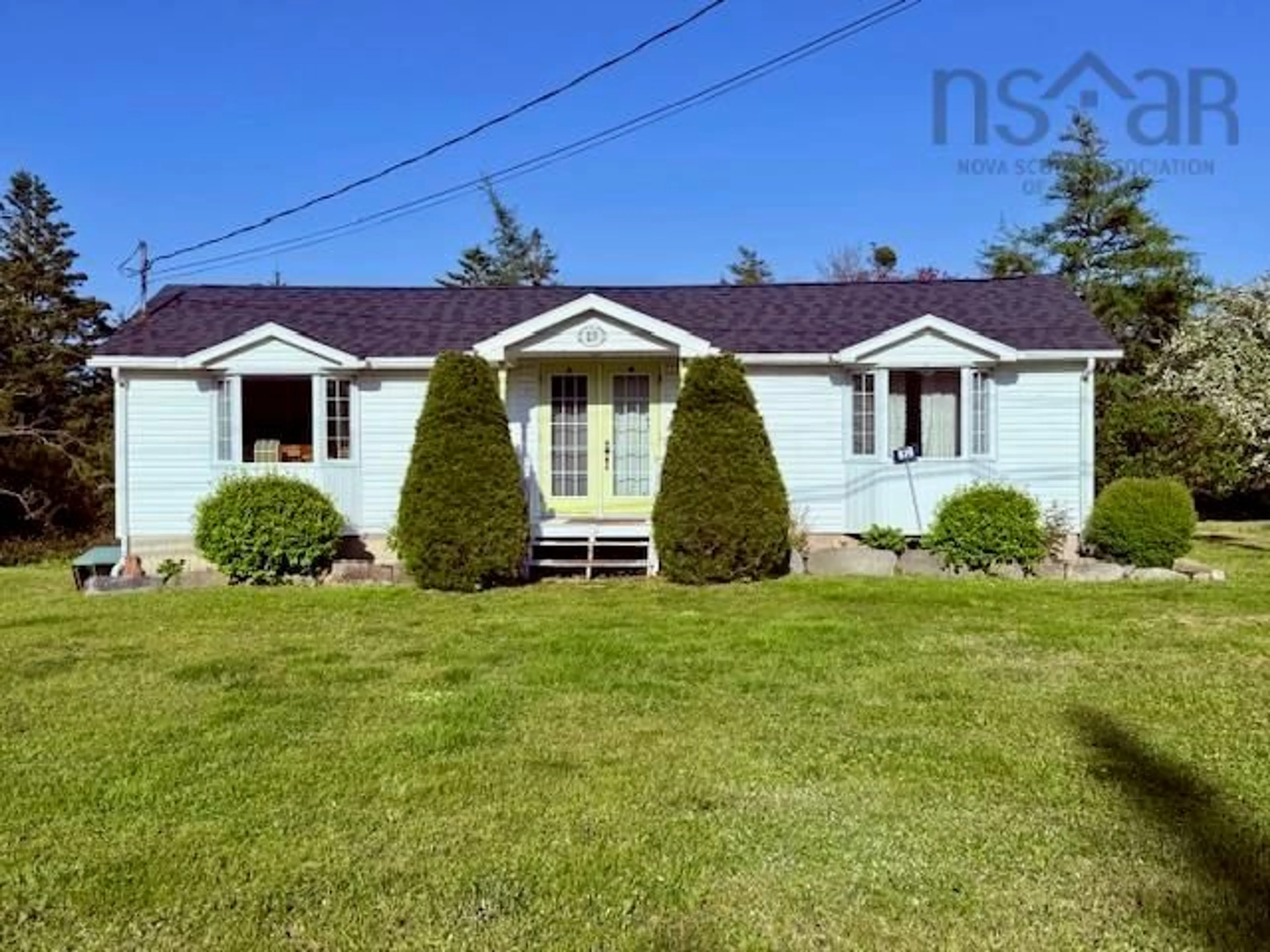 Home with vinyl exterior material, street for 879 Villagedale Rd, Villagedale Nova Scotia B0W 1E0
