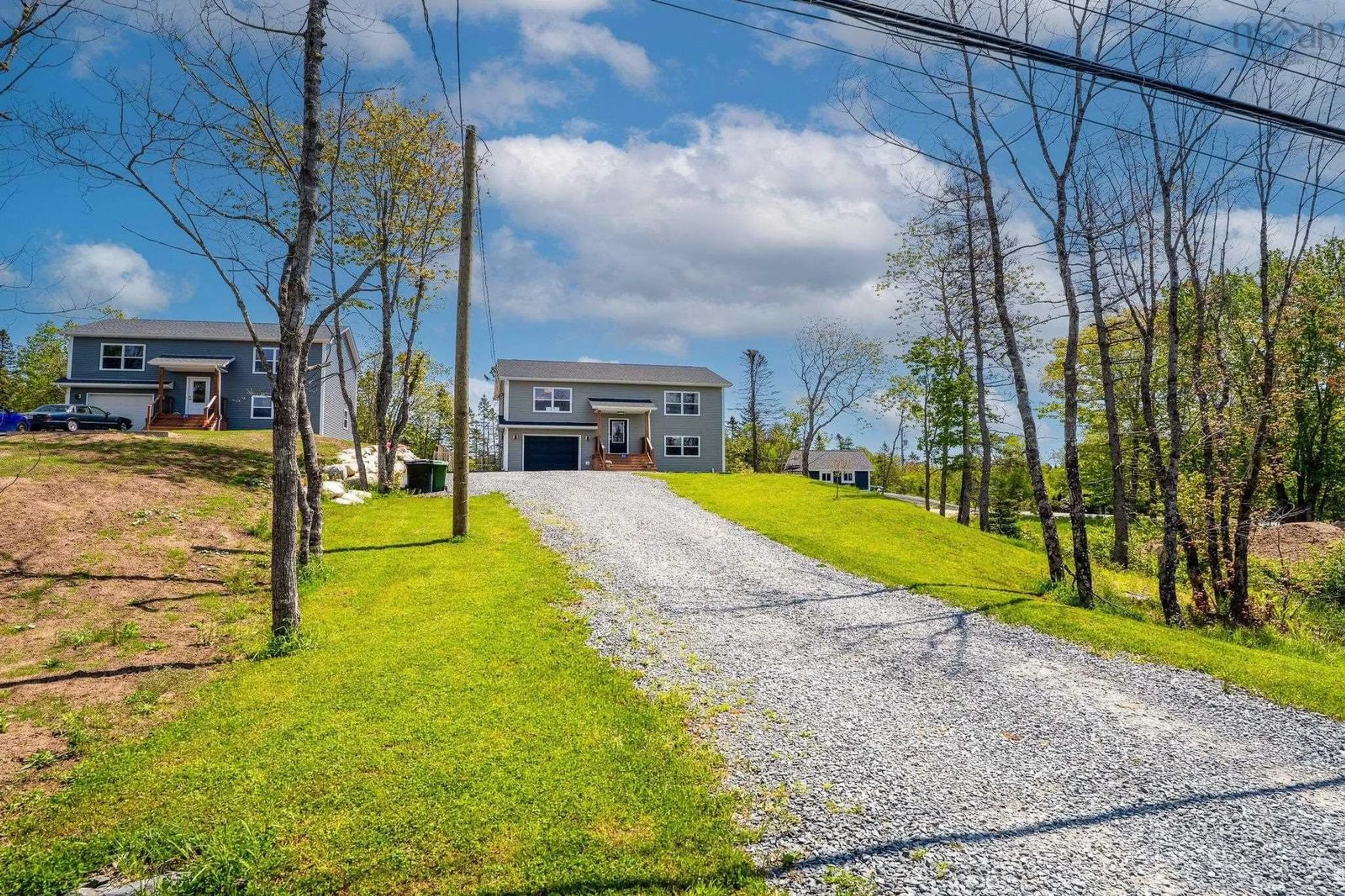 A pic from outside/outdoor area/front of a property/back of a property/a pic from drone, unknown for 86 Big Hubley Lake Dr, Hubley Nova Scotia B3Z 1B8