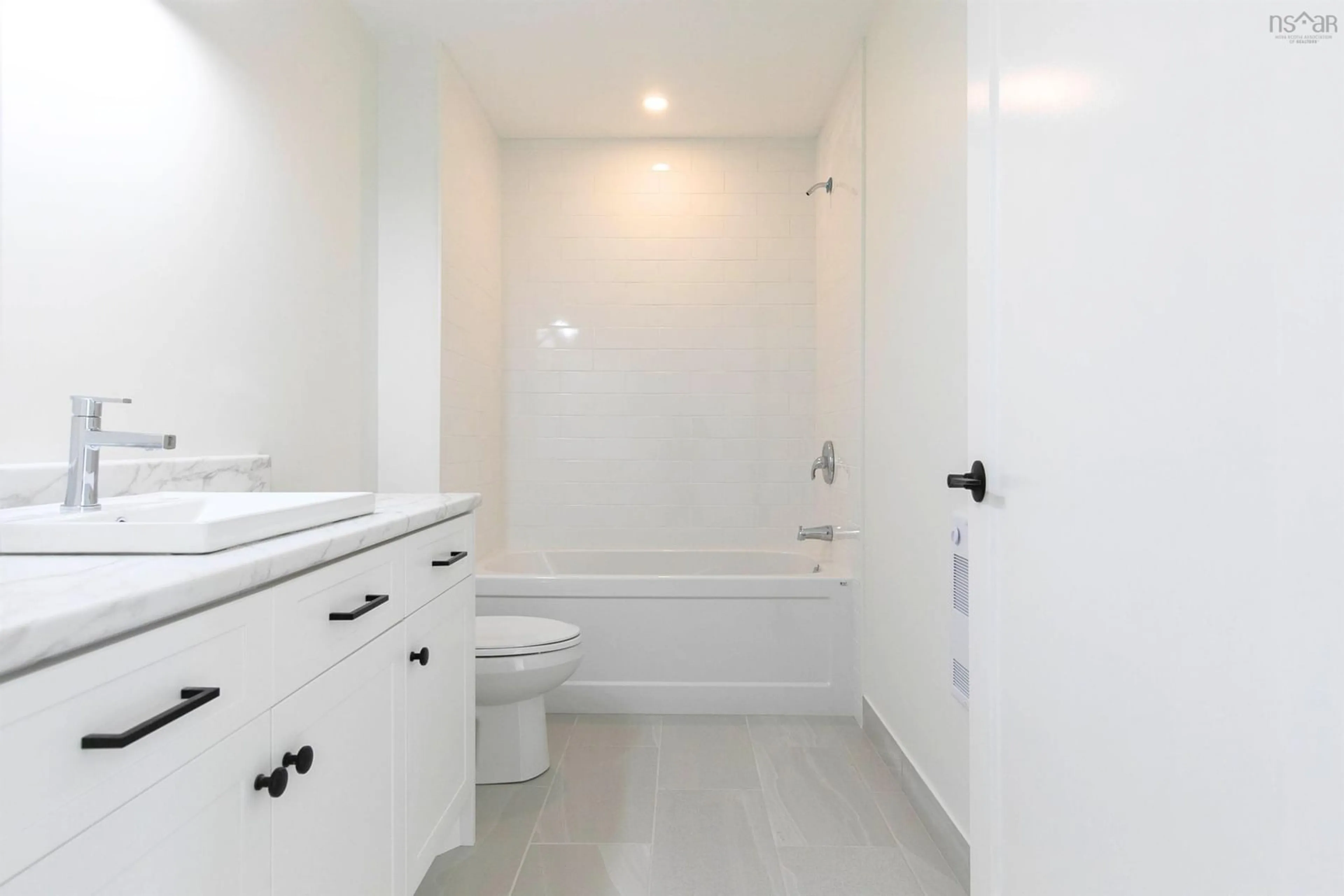 Standard bathroom, ceramic/tile floor for 13669 Highway #1, Hants Border Nova Scotia B0P 1P0