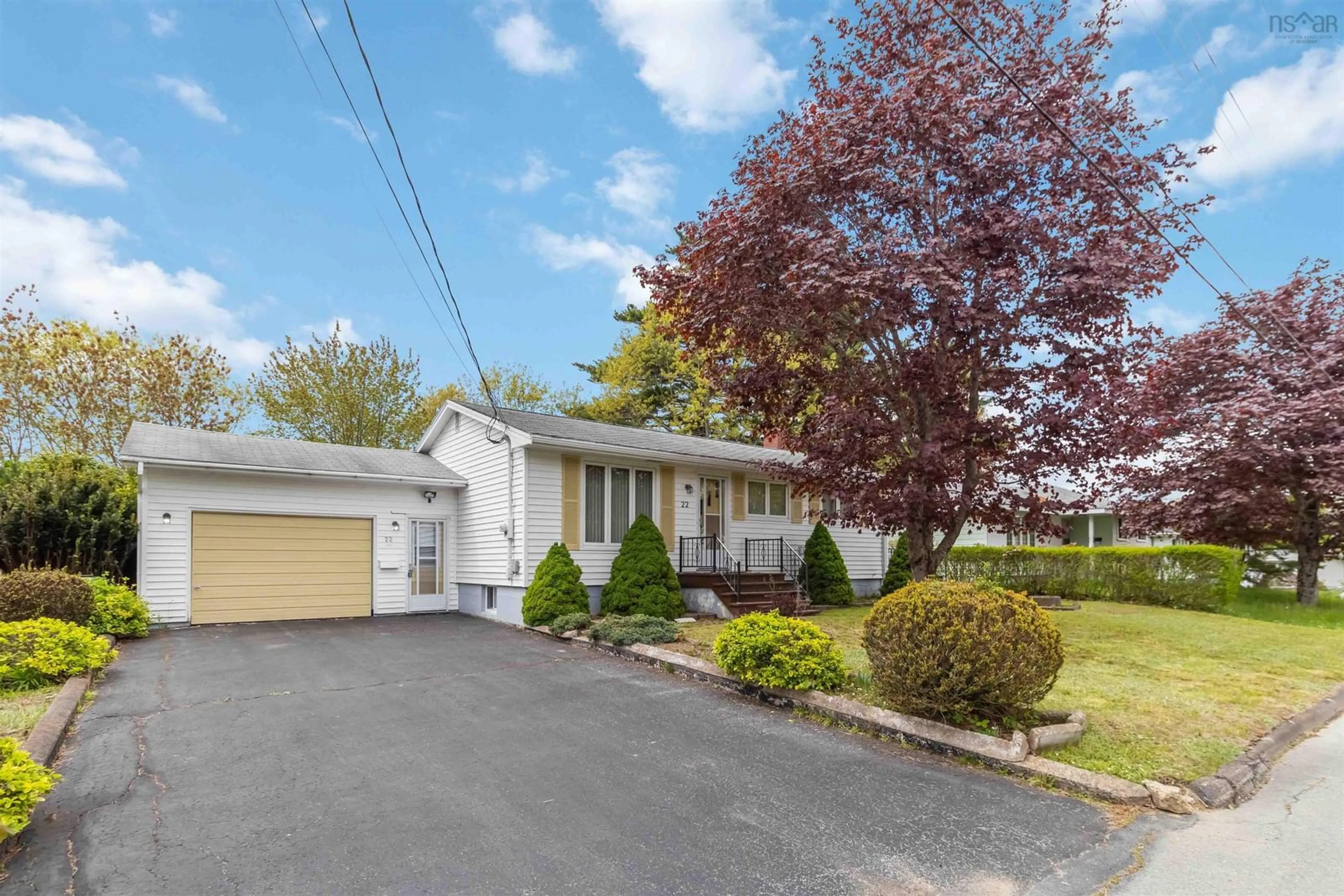 Home with vinyl exterior material, street for 22 Marie Avenue, Bridgewater Nova Scotia B4V 3C8