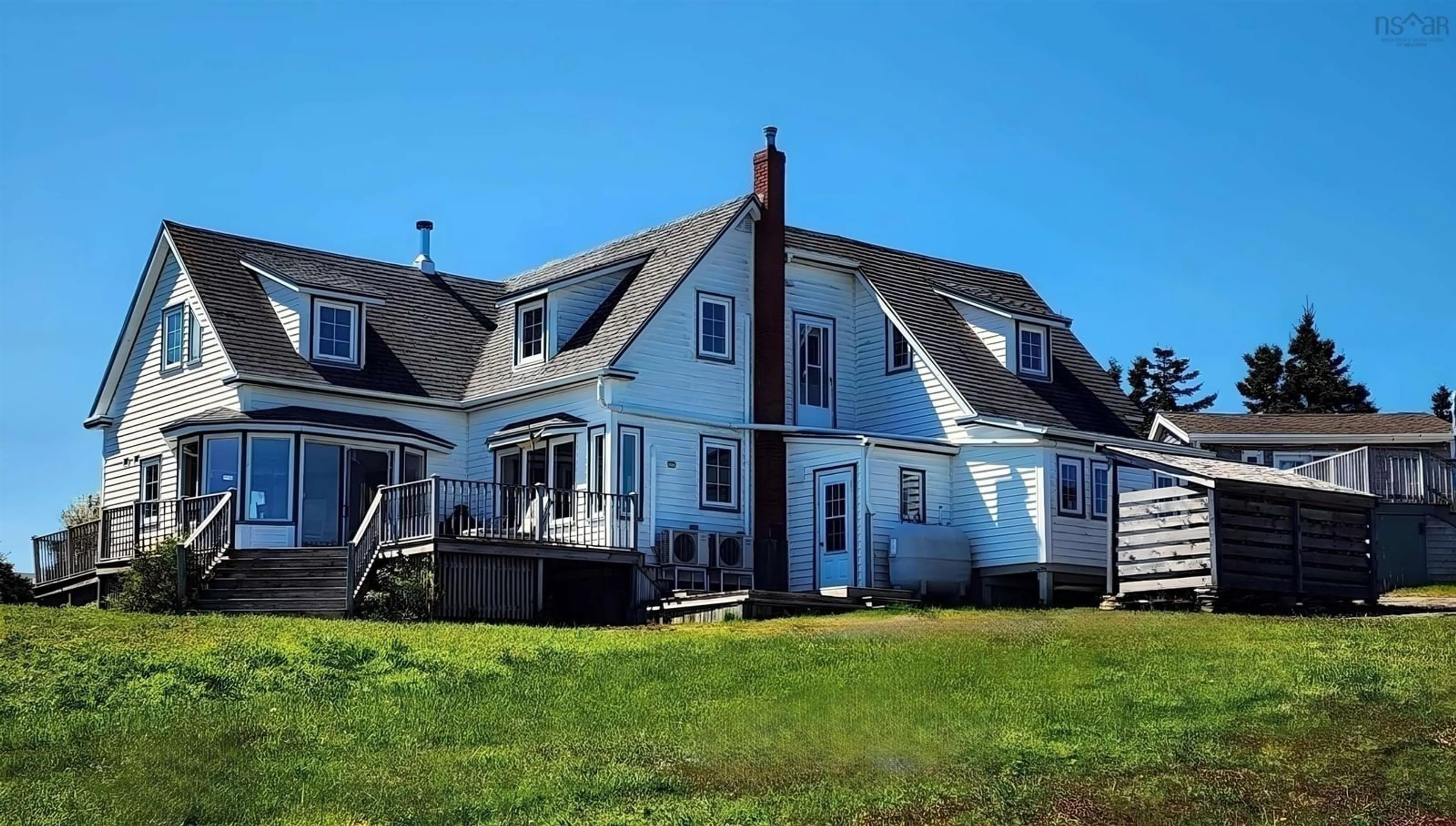 A pic from outside/outdoor area/front of a property/back of a property/a pic from drone, unknown for 399 South Side Rd, Stonehurst South Nova Scotia B0J 2C0