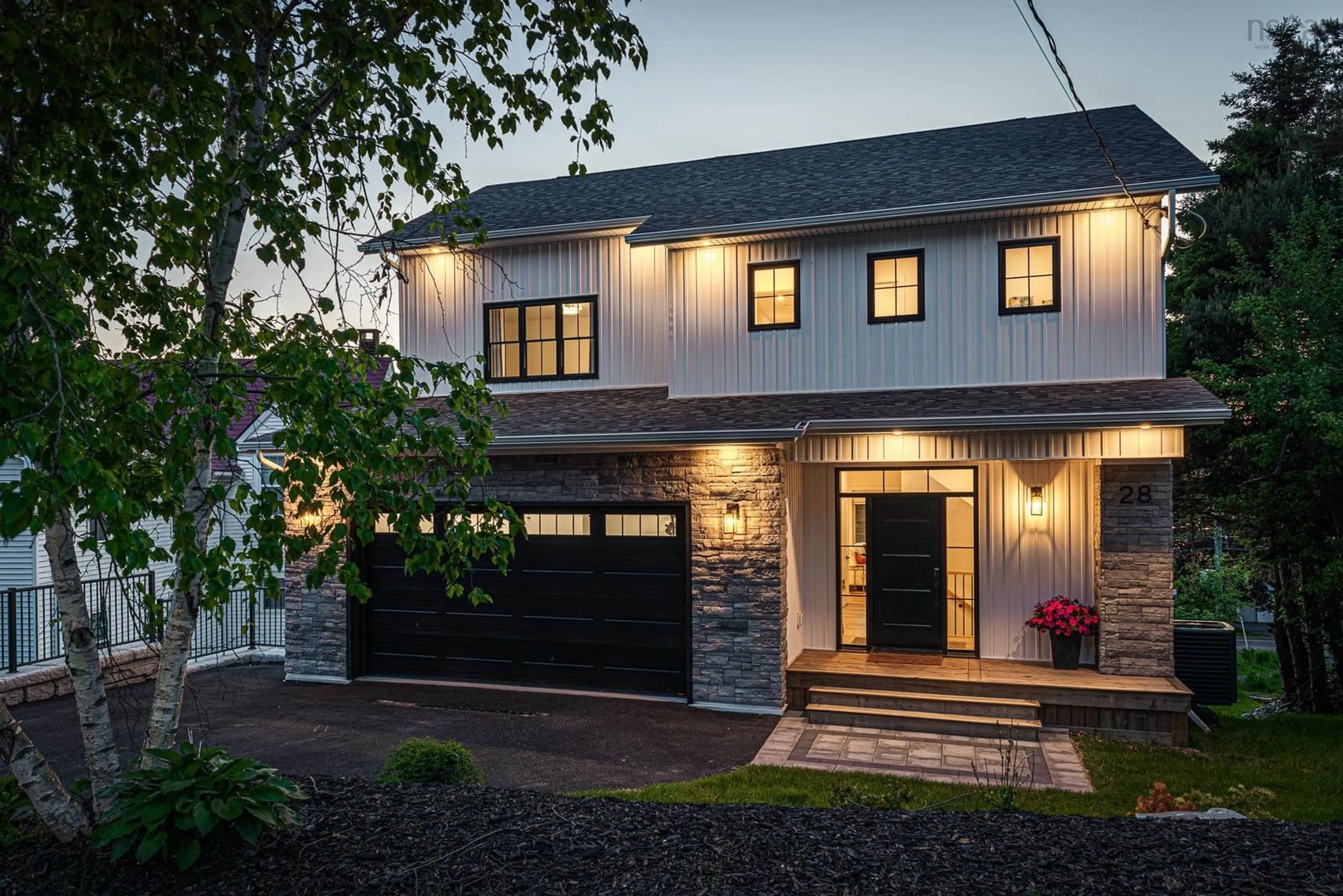 Home with brick exterior material, street for 28 Joaquina Crt, Dartmouth Nova Scotia B2X 3R1
