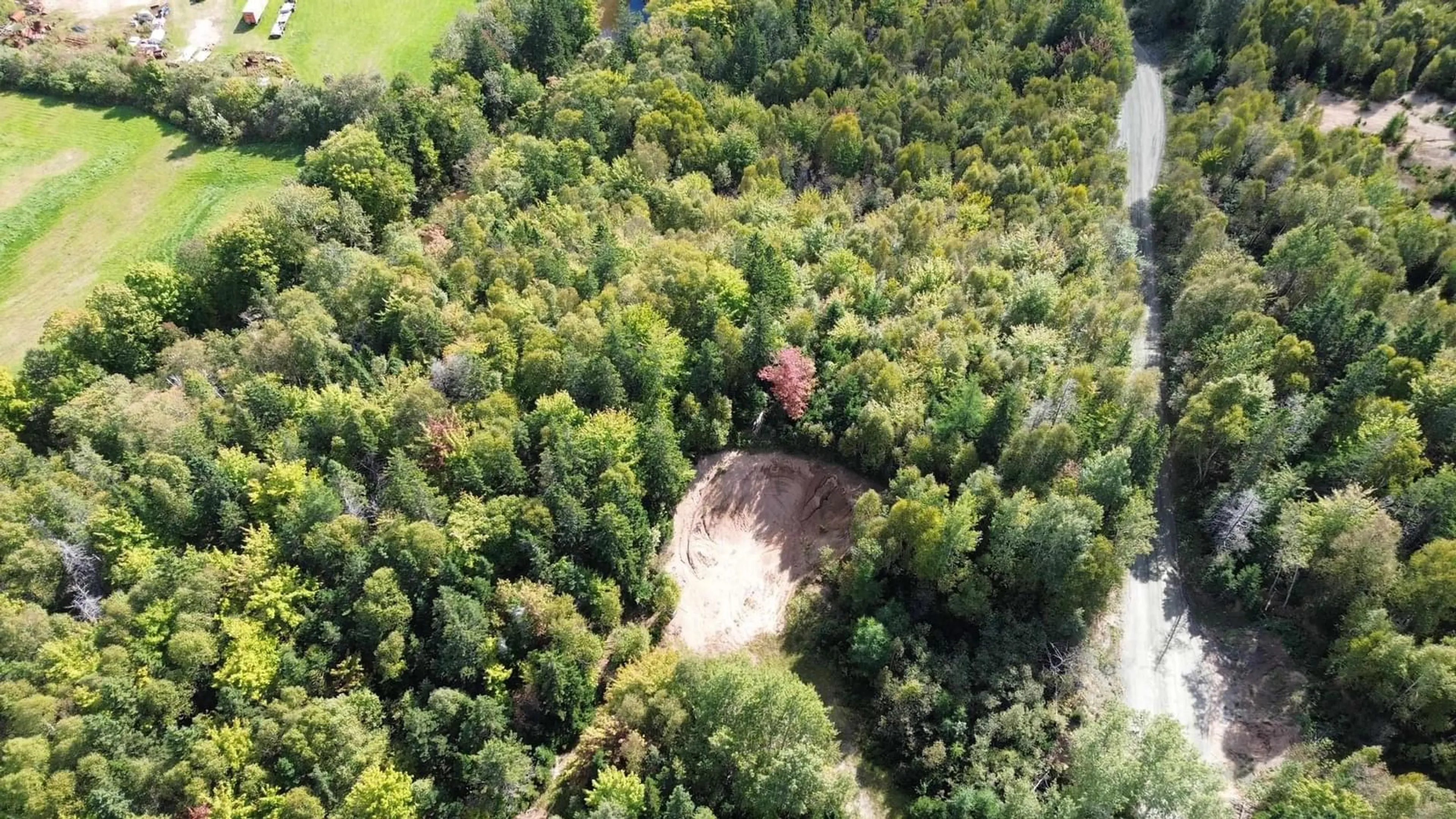 A pic from outside/outdoor area/front of a property/back of a property/a pic from drone, forest/trees view for Campbell Mountain Rd, Churchview Nova Scotia B0E 3M0