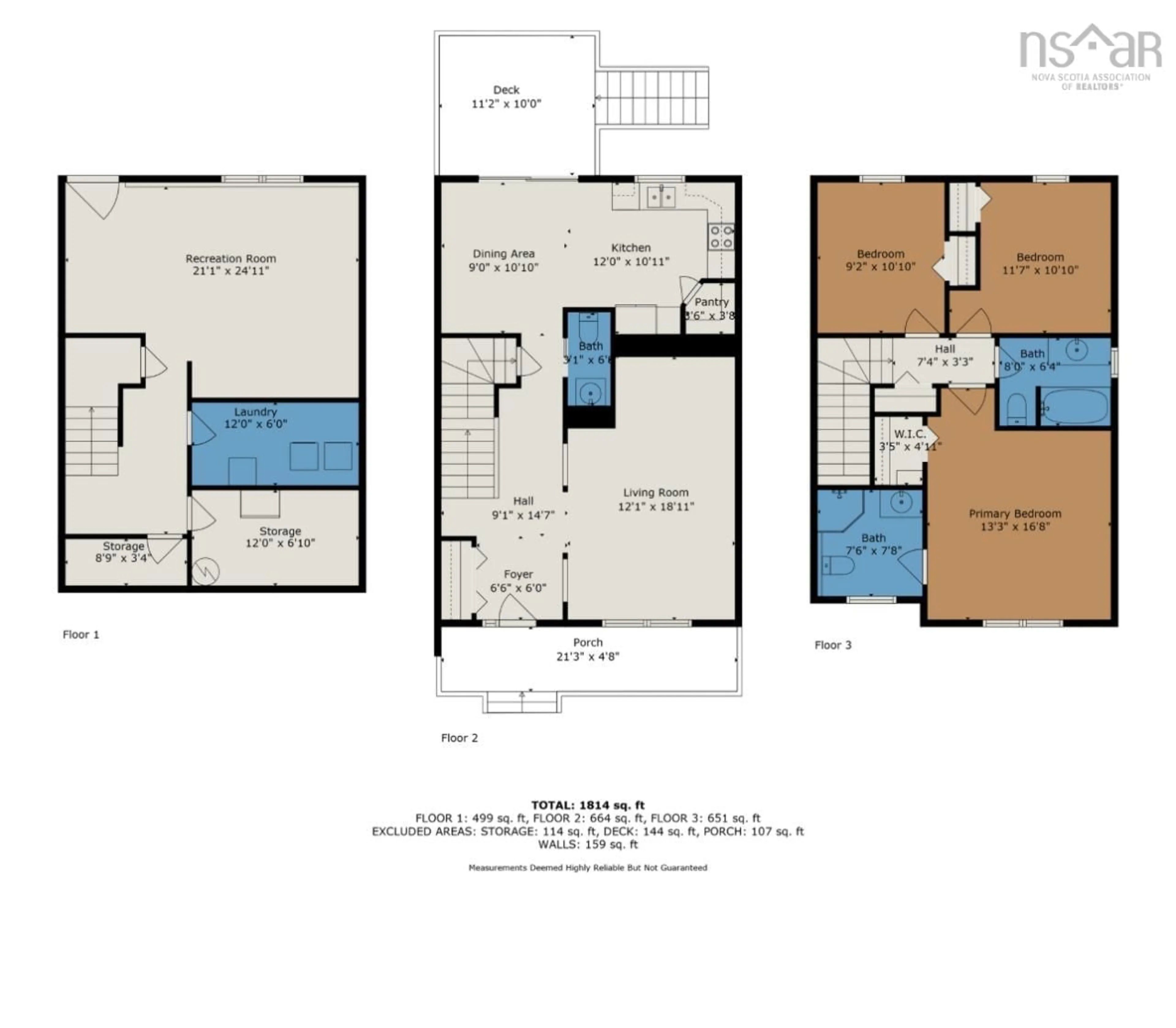 Floor plan for 8 Yoon Crt, Timberlea Nova Scotia B3T 1G5