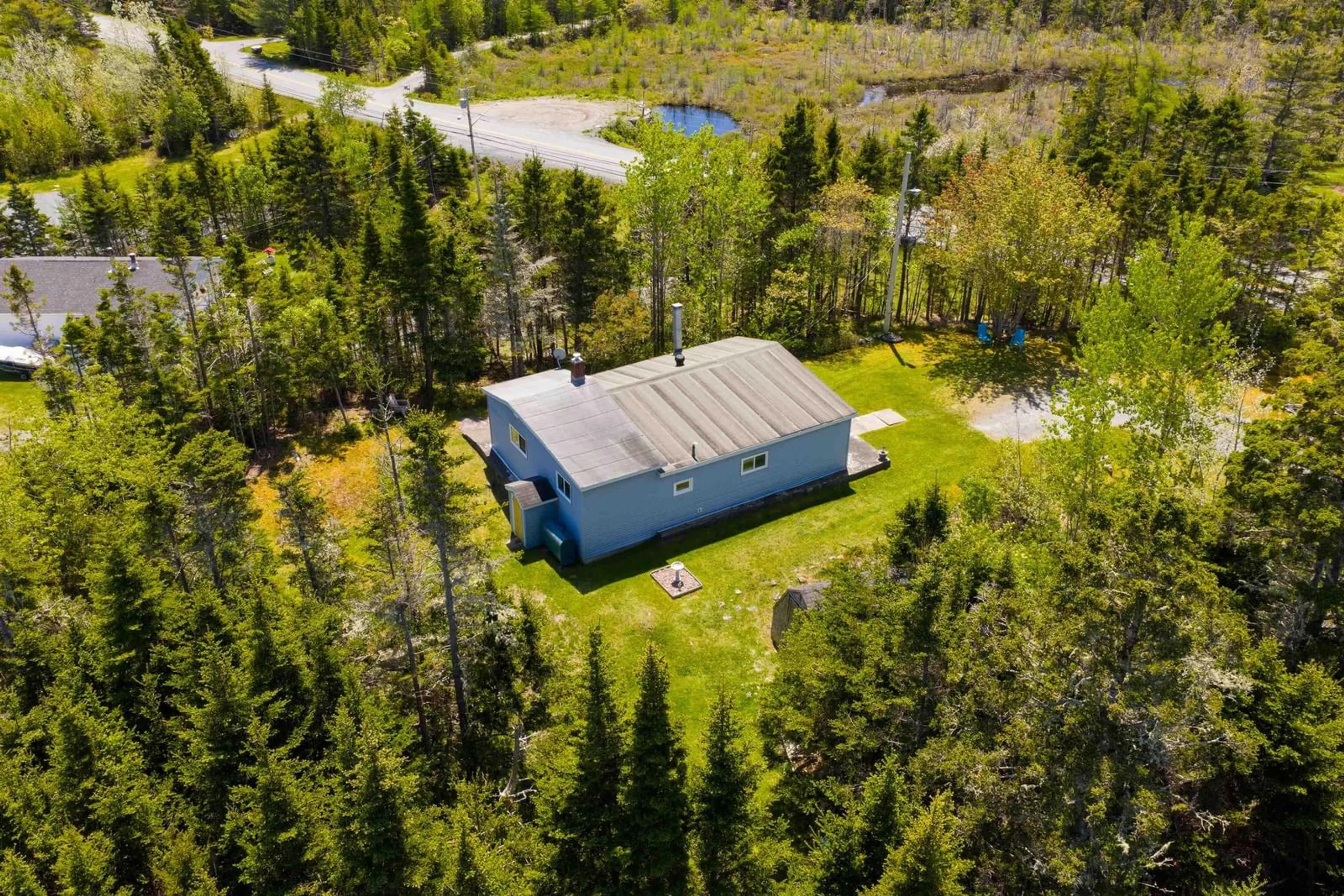 A pic from outside/outdoor area/front of a property/back of a property/a pic from drone, forest/trees view for 765 West Jeddore Rd, Head Of Jeddore Nova Scotia B0J 1P0