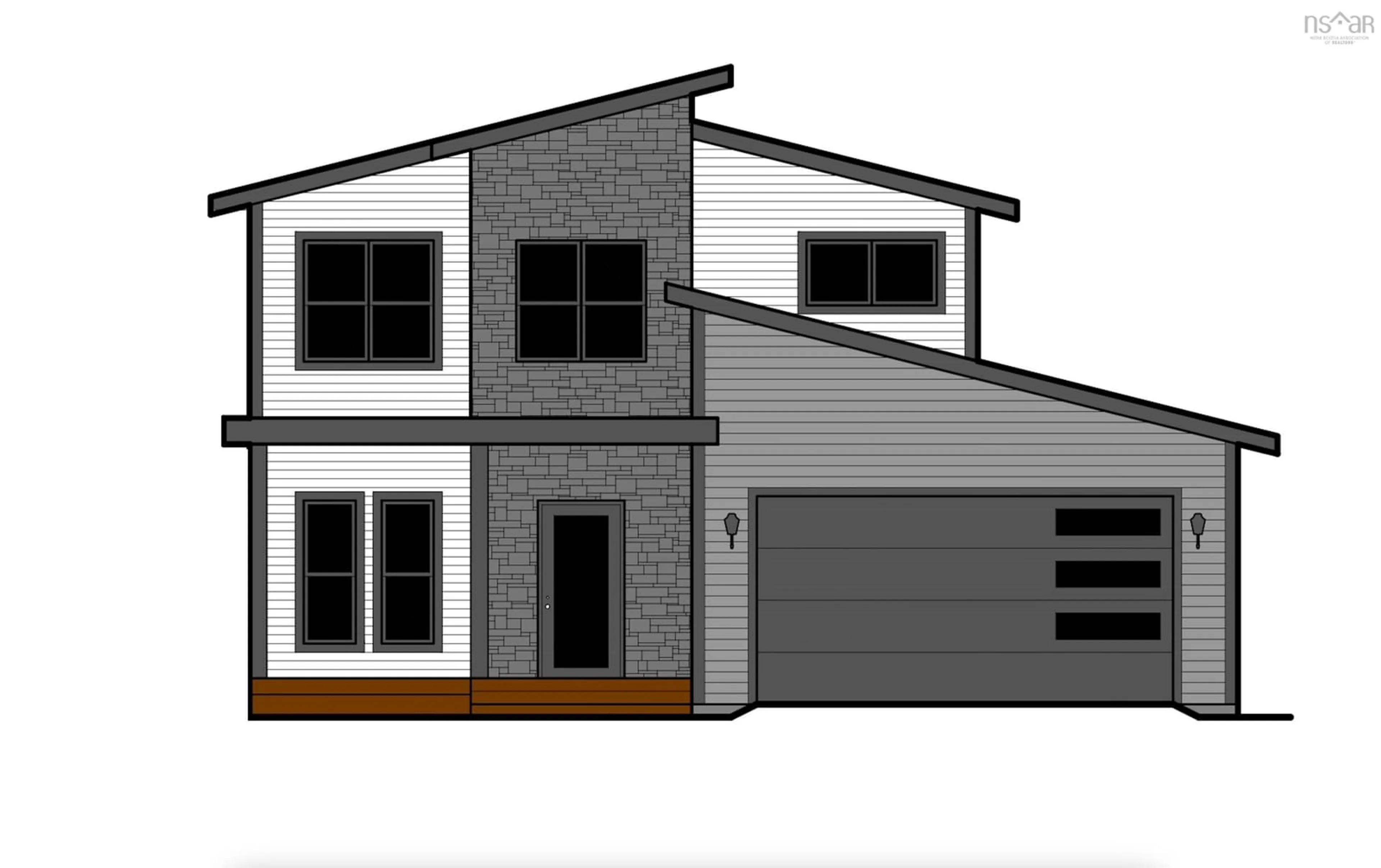 Home with vinyl exterior material, building for LOT 5102 Bondi, Middle Sackville Nova Scotia B4E 0P5