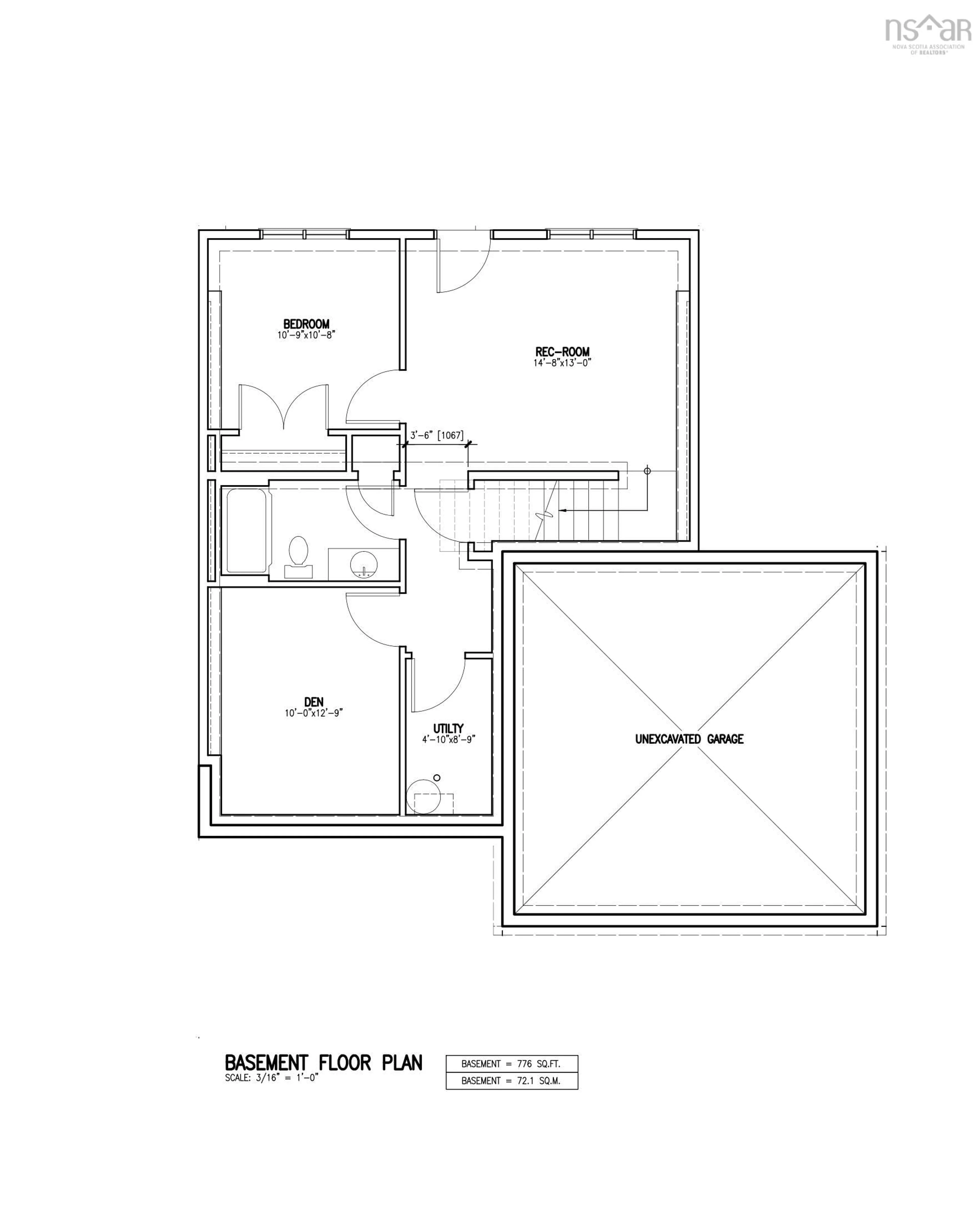 Floor plan for LOT 5102 Bondi, Middle Sackville Nova Scotia B4E 0P5