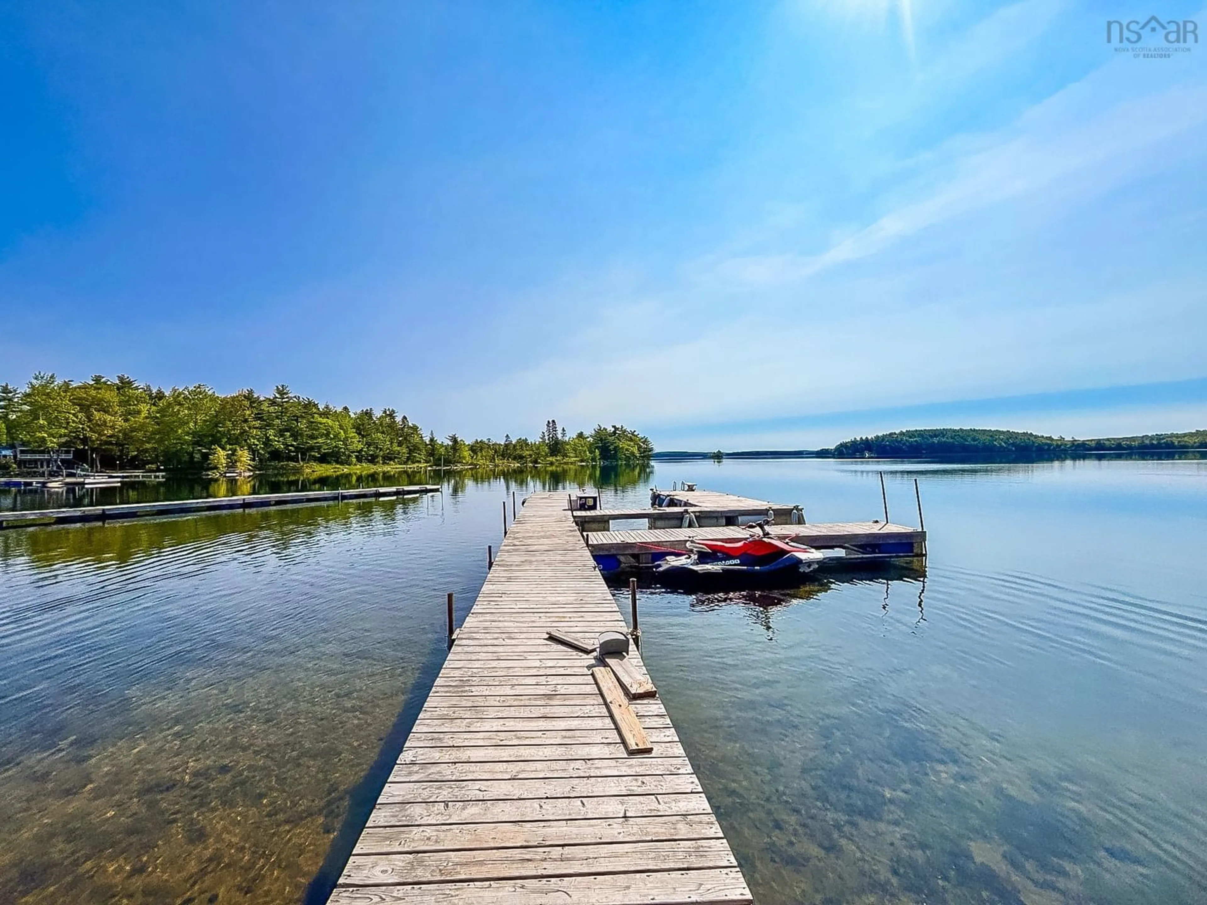 Patio, water/lake/river/ocean view for 14 Mush A Mush Rd, Lower Northfield Nova Scotia B4V 8R1