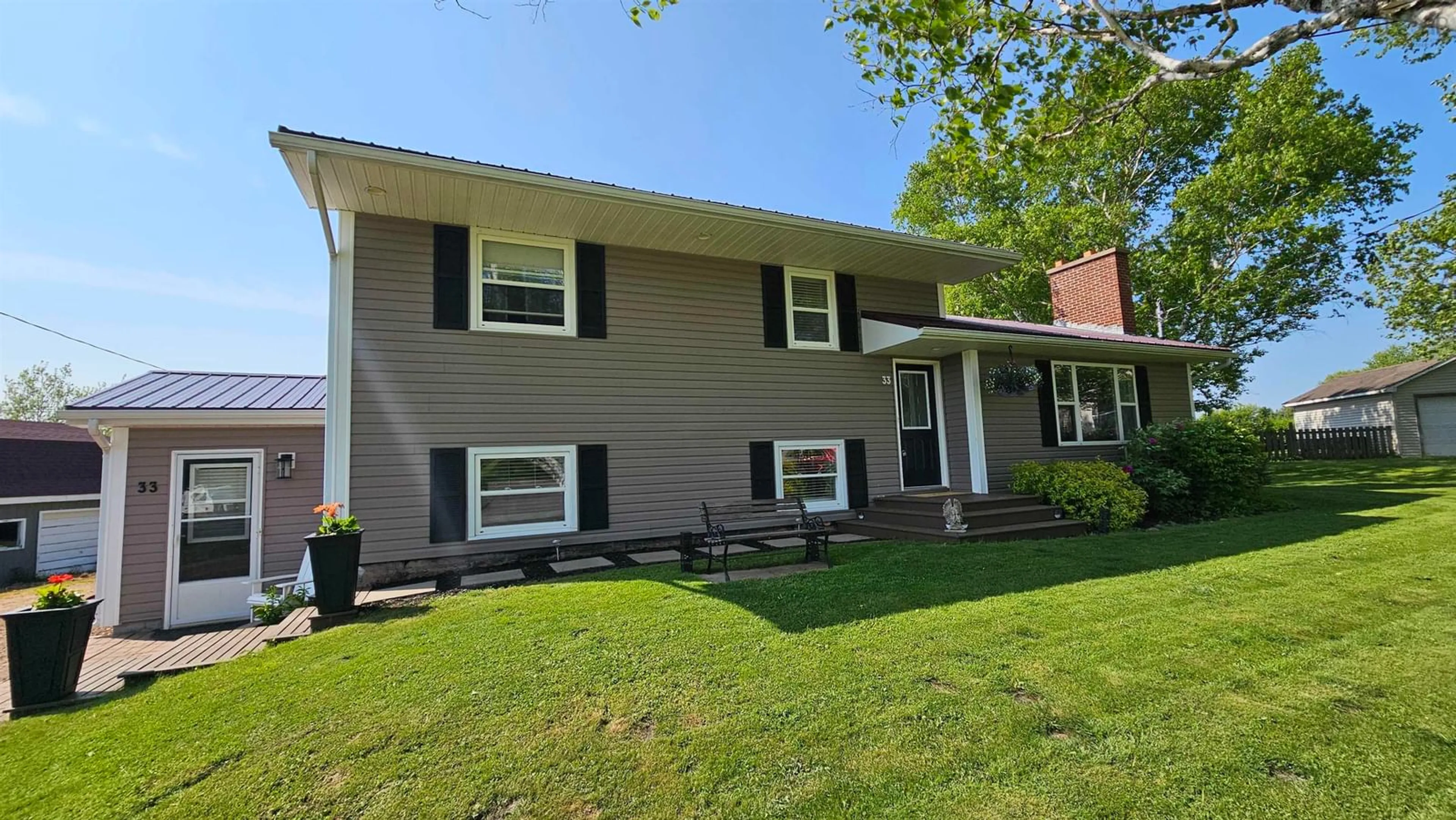 Home with vinyl exterior material, street for 33 Downsview Dr, Truro Nova Scotia B6L 1E8