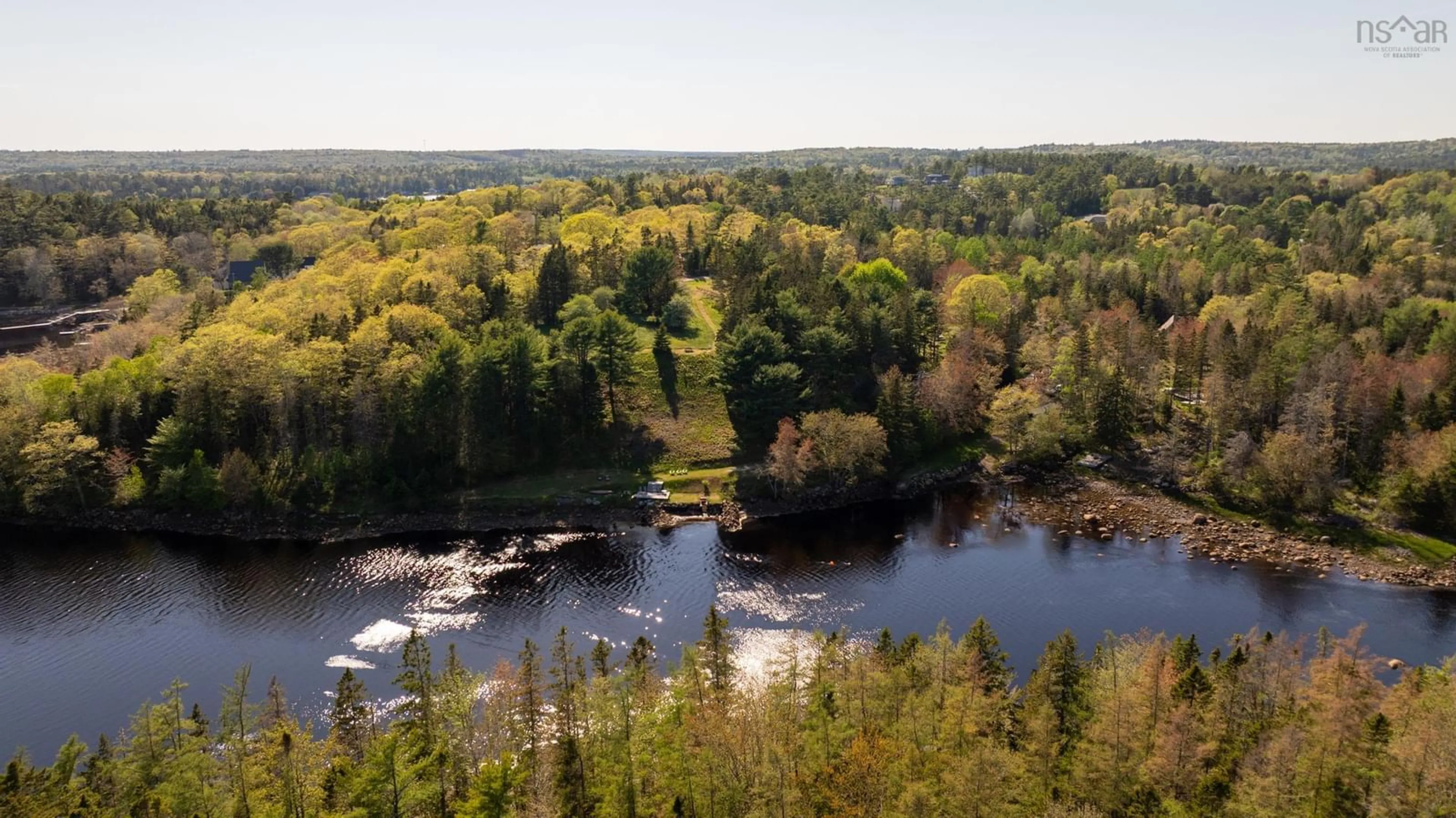 A pic from outside/outdoor area/front of a property/back of a property/a pic from drone, water/lake/river/ocean view for 16 & 36 Latimer Lane, Chester Basin Nova Scotia B0J 1K0