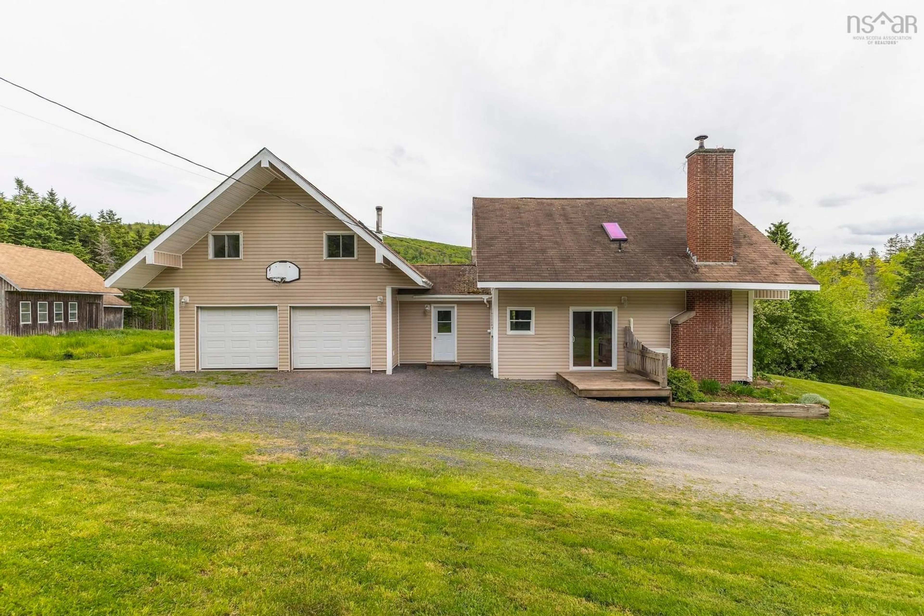A pic from outside/outdoor area/front of a property/back of a property/a pic from drone, street for 337 Macdonald Rd, Arisaig Nova Scotia B2G 2L1