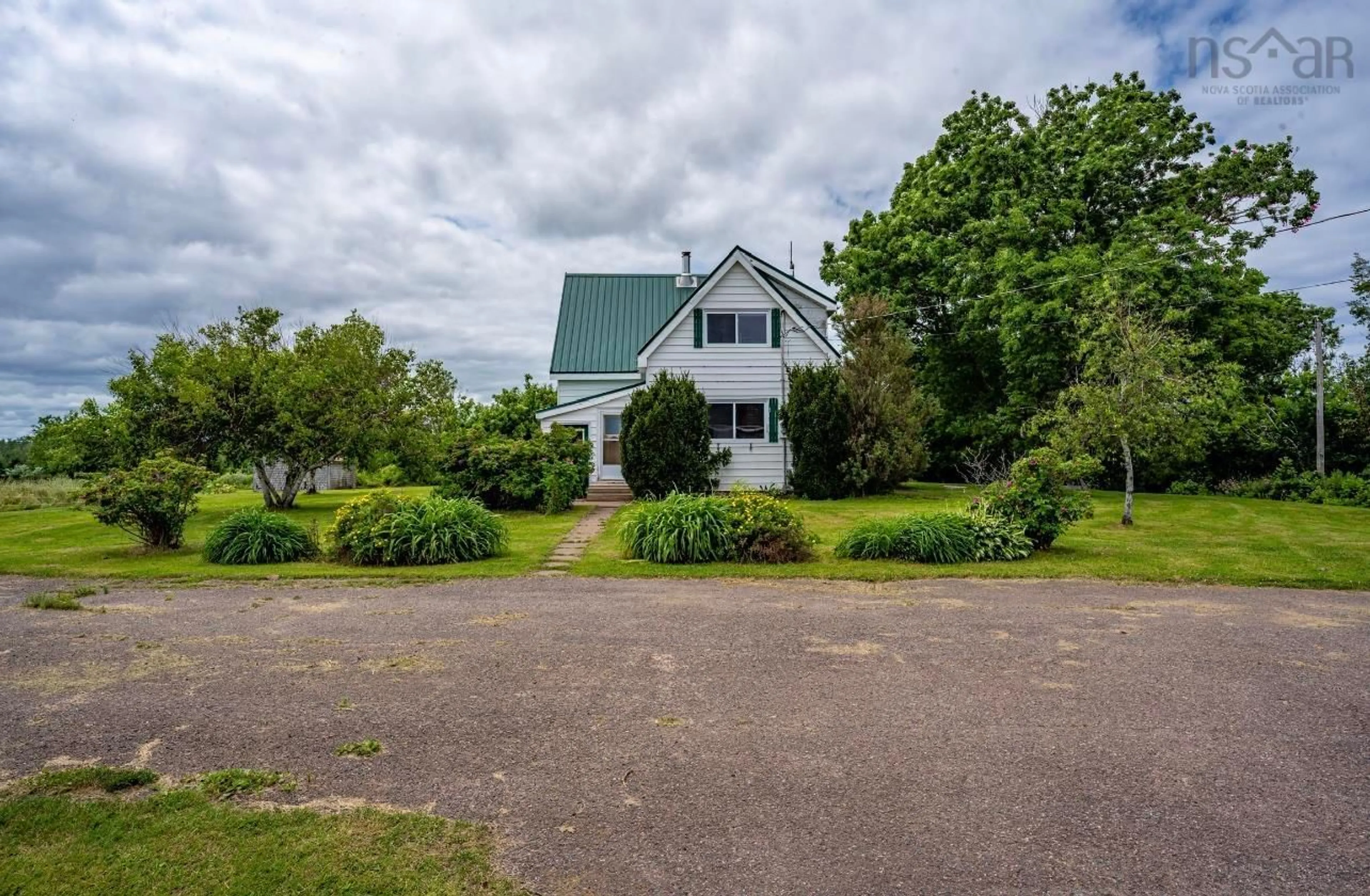 A pic from outside/outdoor area/front of a property/back of a property/a pic from drone, street for 1316 Blue Sea Rd, Malagash Point Nova Scotia B0K 1E0
