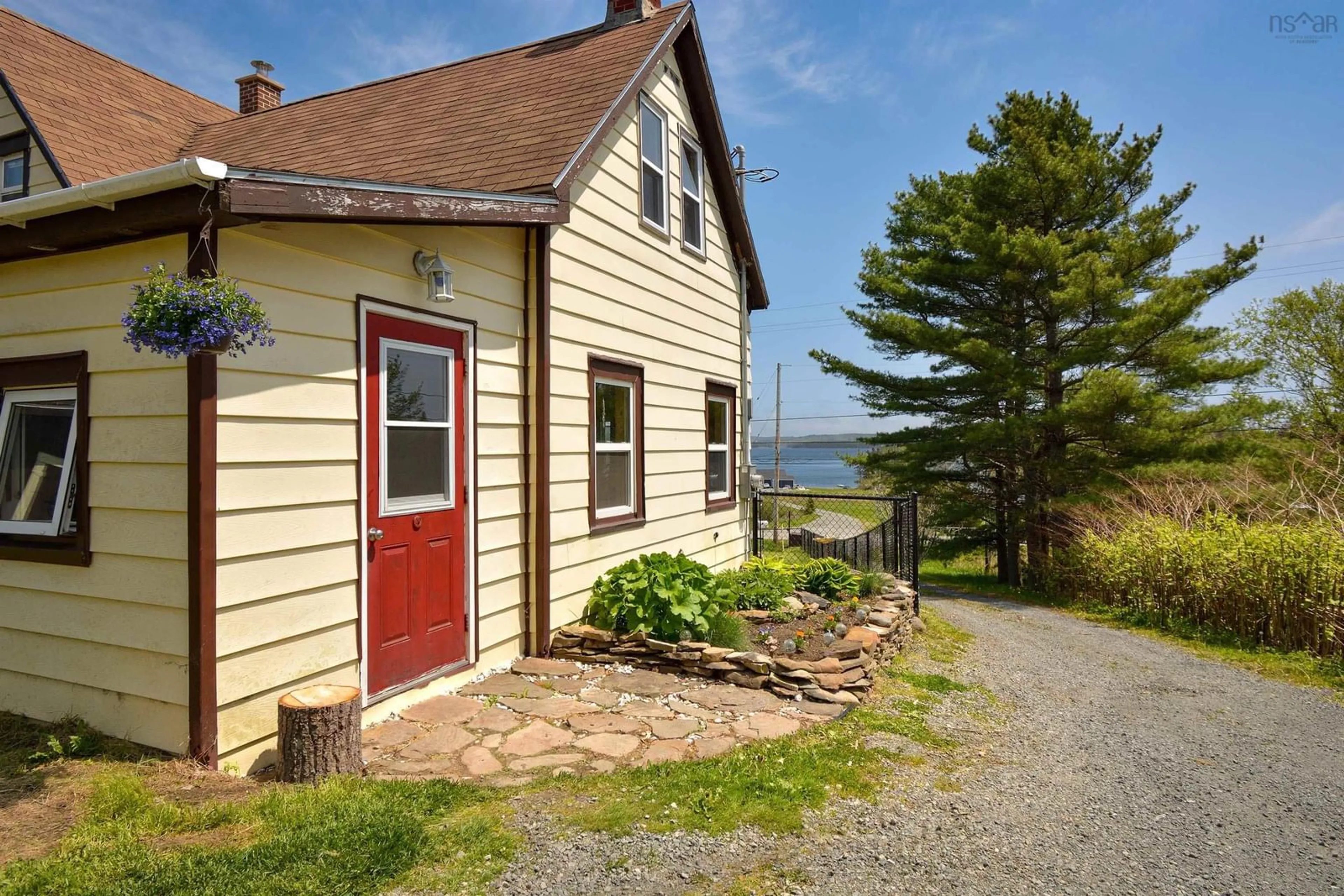 Patio, water/lake/river/ocean view for 8982 Pepperell St, St. Peter's Nova Scotia B0E 3B0