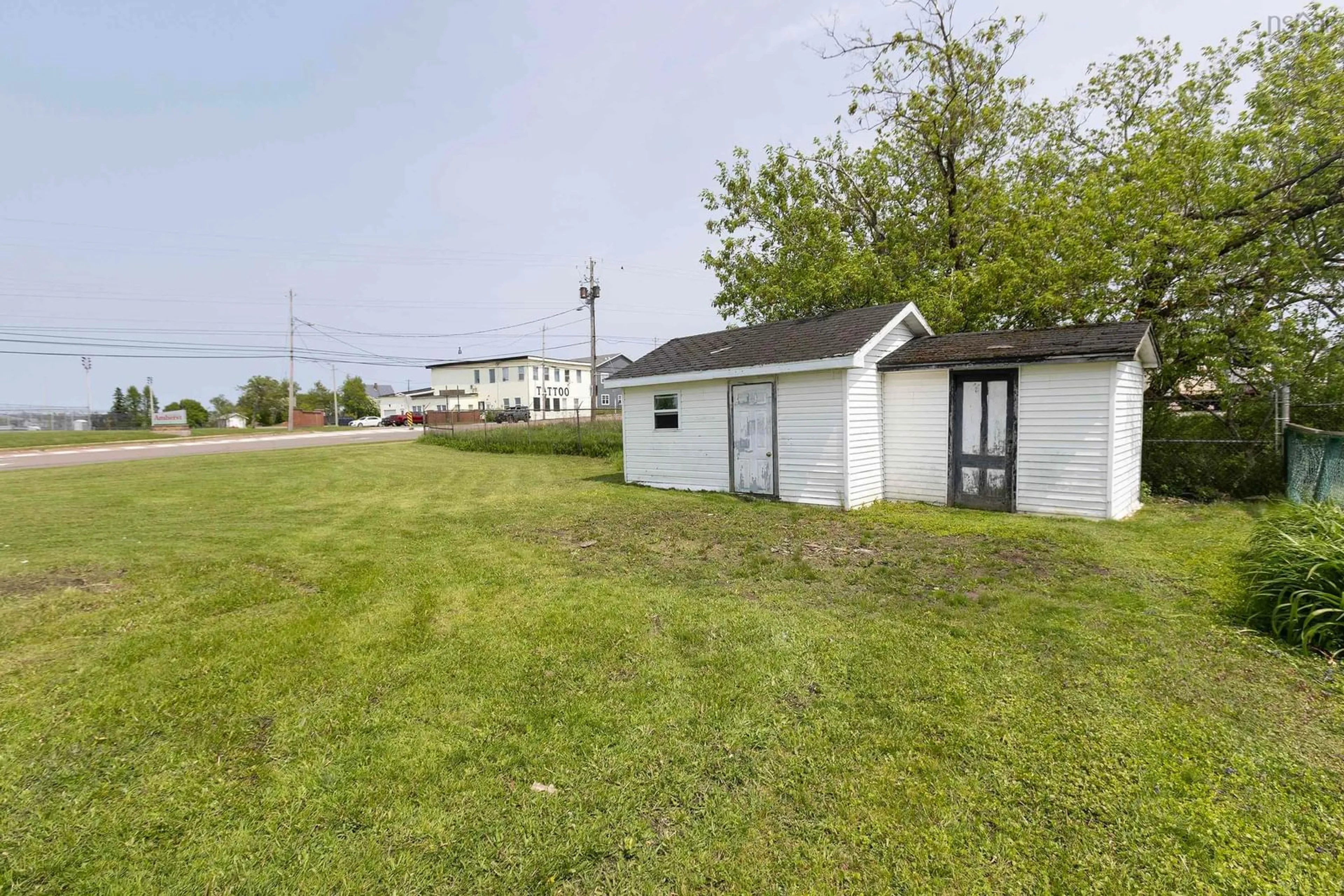 Shed for 72 Lower Laplanche St, Amherst Nova Scotia B4H 1Z4