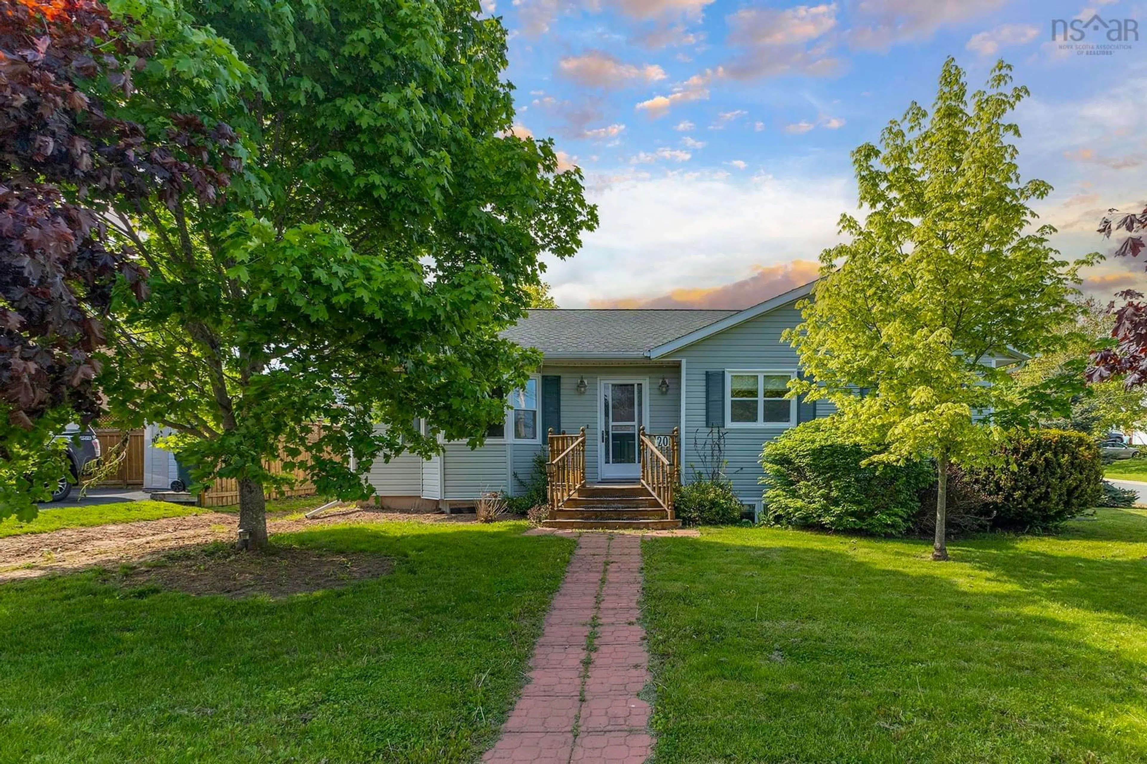 A pic from outside/outdoor area/front of a property/back of a property/a pic from drone, street for 20 Centennial Dr, Antigonish Nova Scotia B2G 2Y9