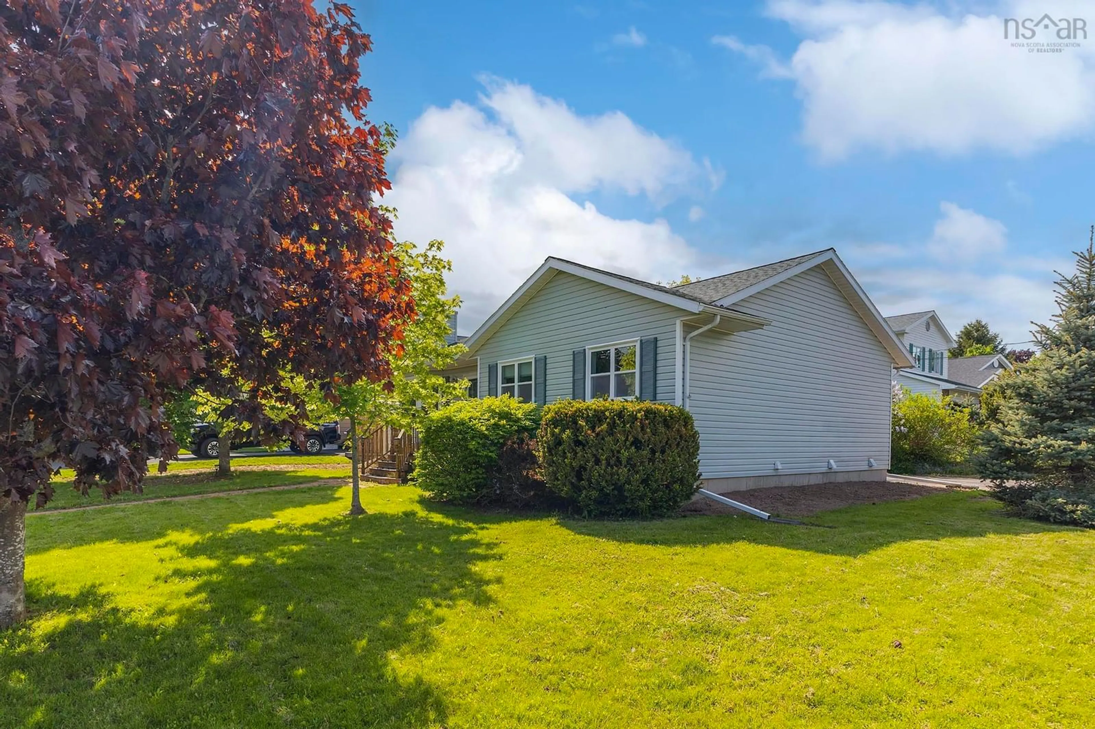 A pic from outside/outdoor area/front of a property/back of a property/a pic from drone, water/lake/river/ocean view for 20 Centennial Dr, Antigonish Nova Scotia B2G 2Y9