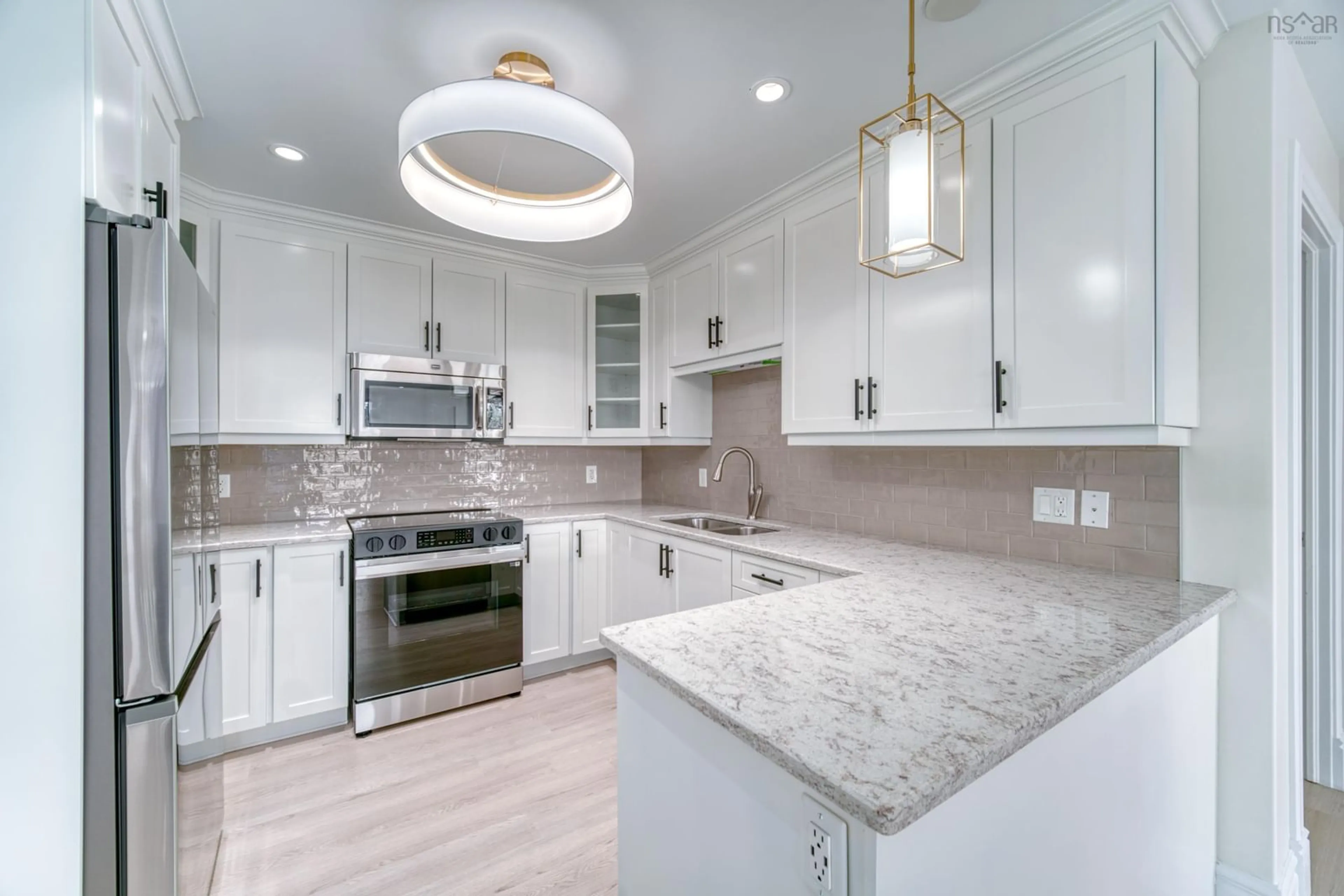 Open concept kitchen, ceramic/tile floor for 89 Pebblecreek Cres #207, Dartmouth Nova Scotia B2W 0K6