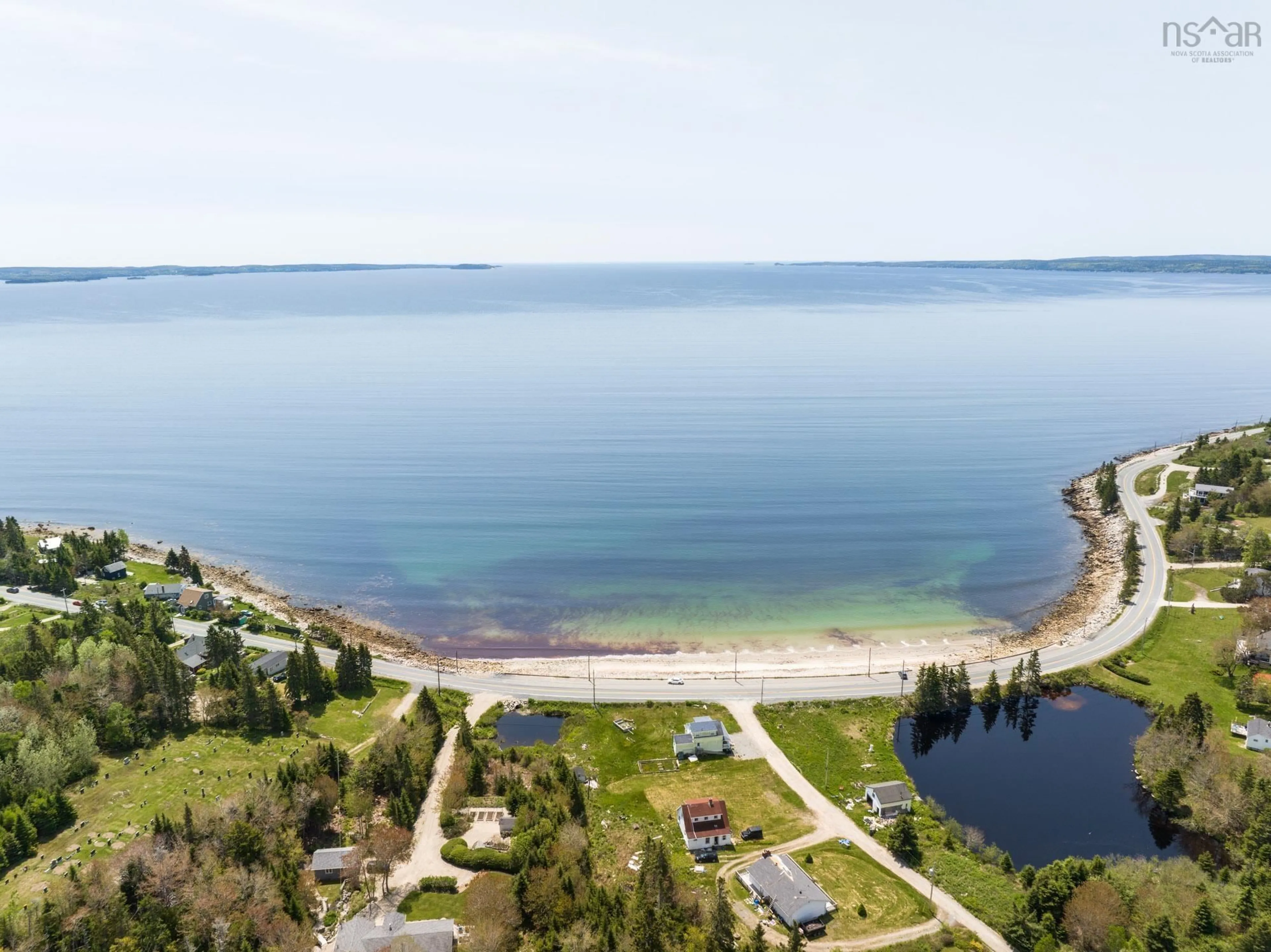 A pic from outside/outdoor area/front of a property/back of a property/a pic from drone, water/lake/river/ocean view for 9199 St Margarets Bay Rd, Queensland Nova Scotia B0J 1T0