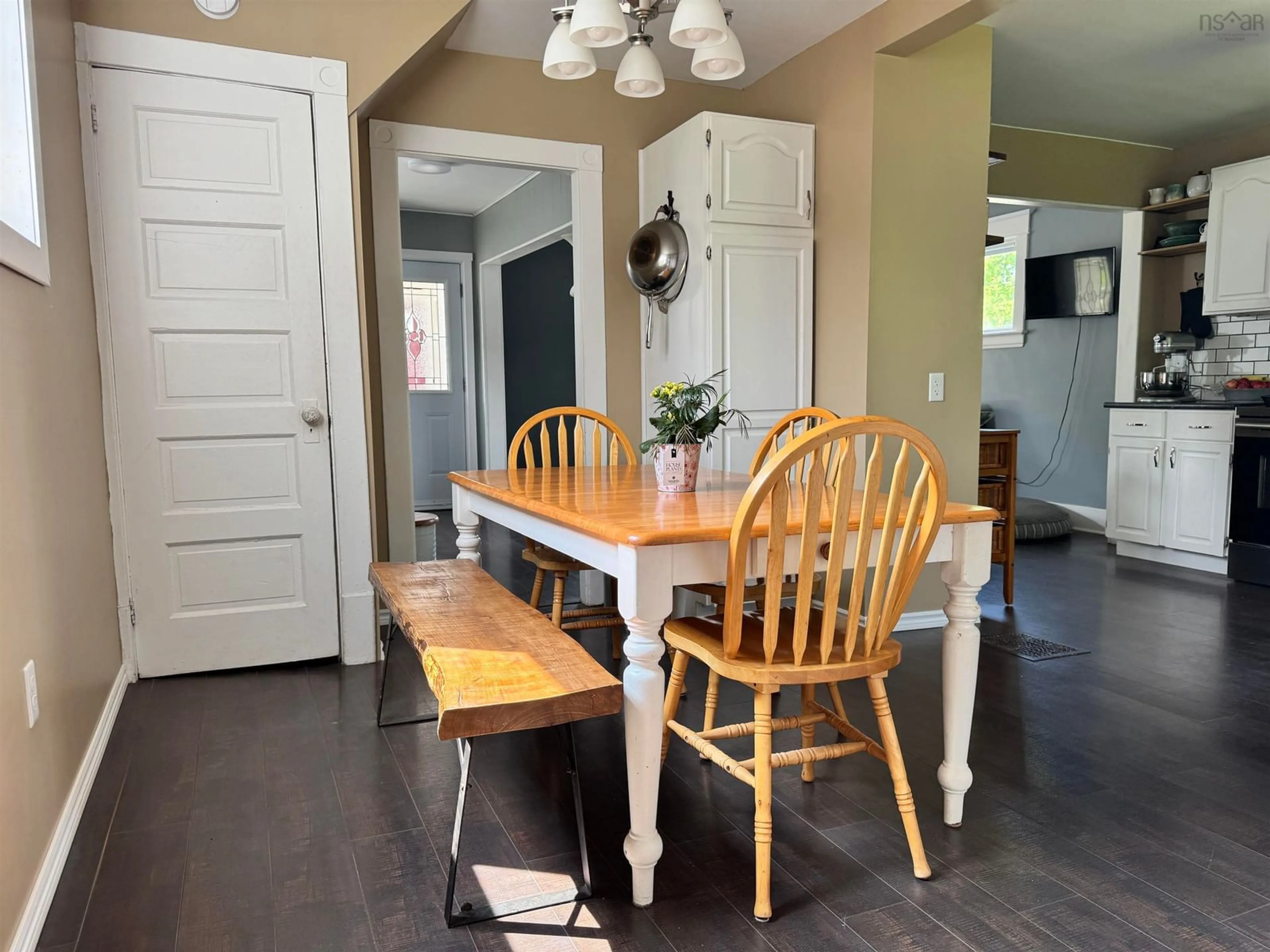 Dining room, wood/laminate floor for 347 Brookside Ave, New Glasgow Nova Scotia B2H 3E9