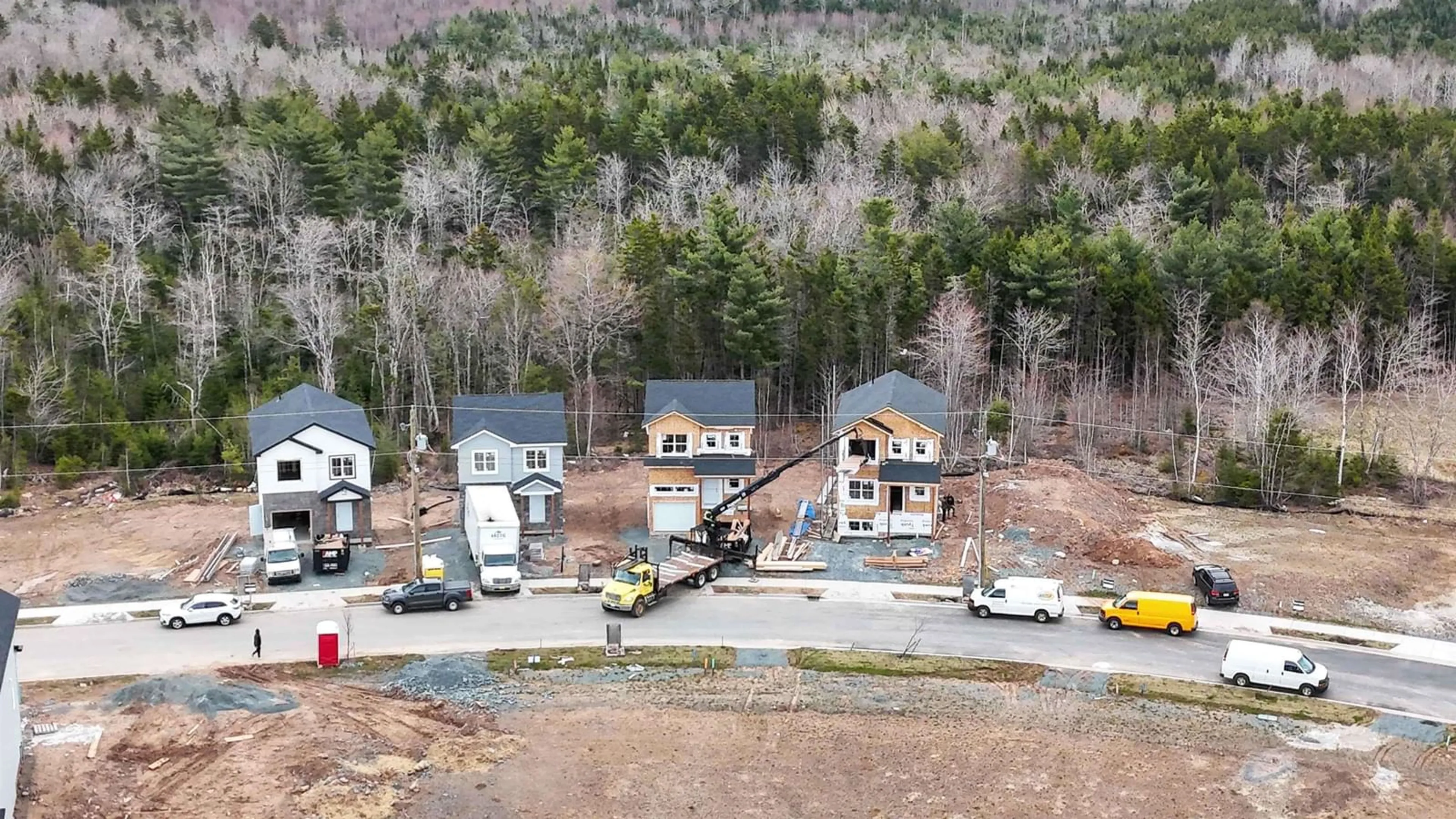 A pic from outside/outdoor area/front of a property/back of a property/a pic from drone, unknown for 183 Darner Dr #DA-54, Beaver Bank Nova Scotia B4G 1C1