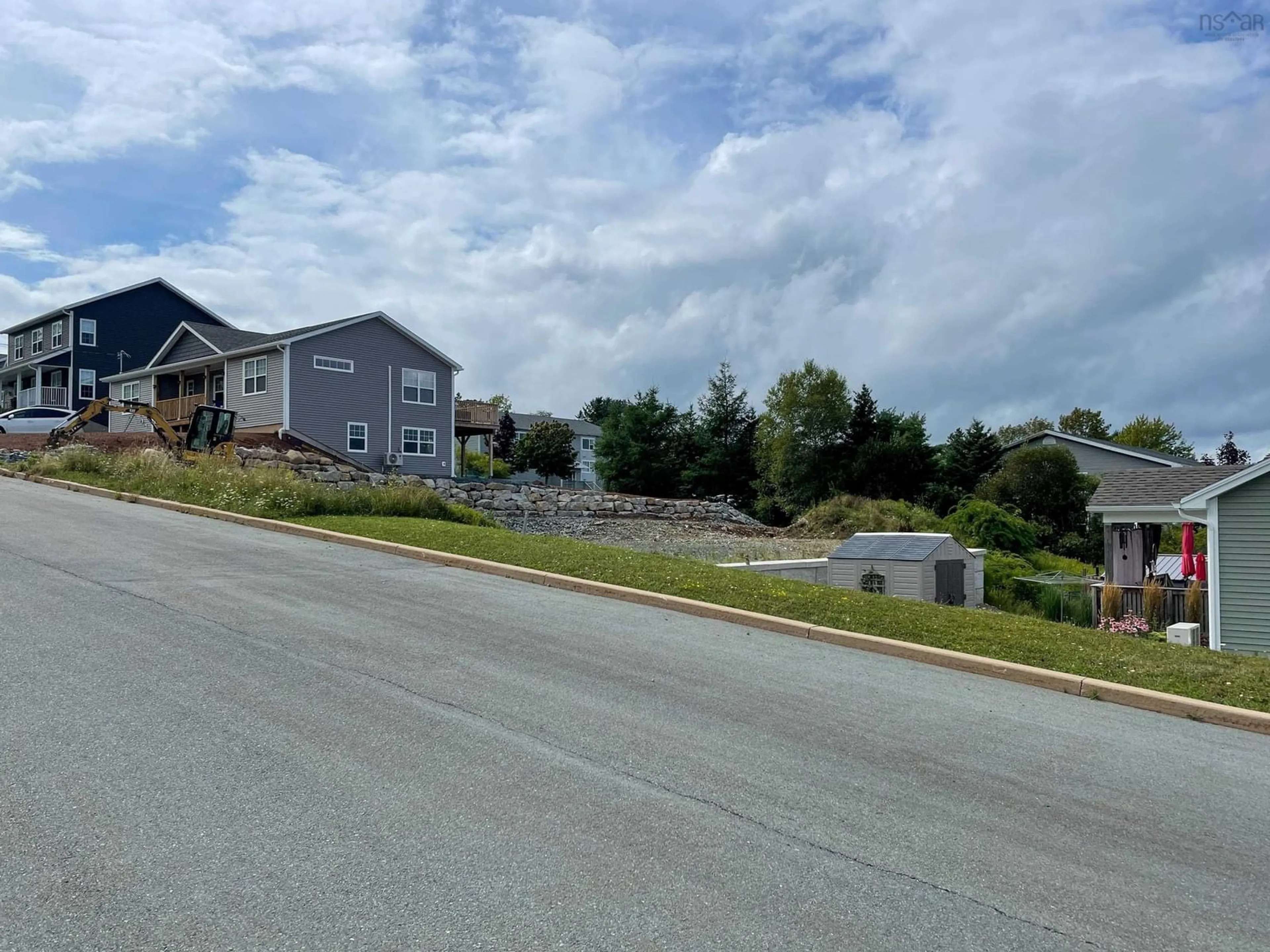 A pic from outside/outdoor area/front of a property/back of a property/a pic from drone, mountain view for Hebb St #LOT 29, Lunenburg Nova Scotia B0J 2C0