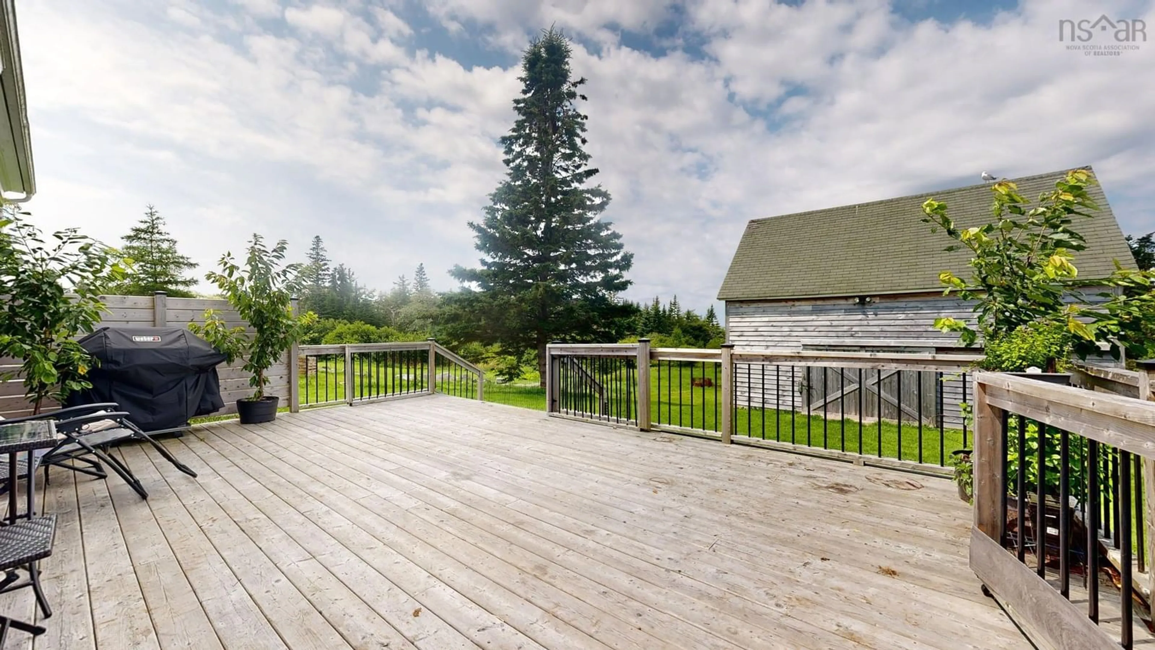 Patio, water/lake/river/ocean view for 1663 Highway 3, East Pubnico Nova Scotia B0W 2A0