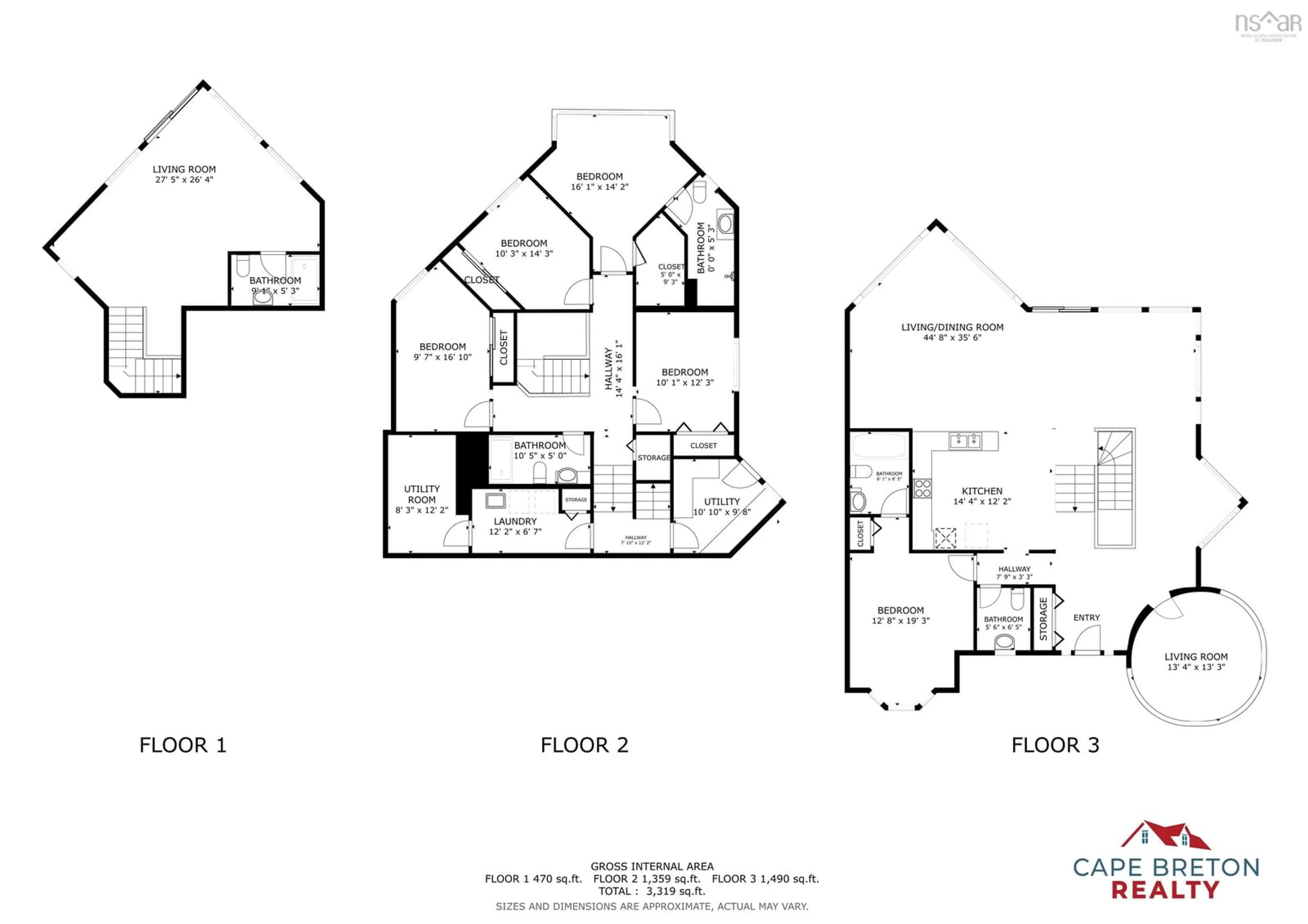 Floor plan for 2641 West Bay Rd, Dundee Nova Scotia B0E 3K0
