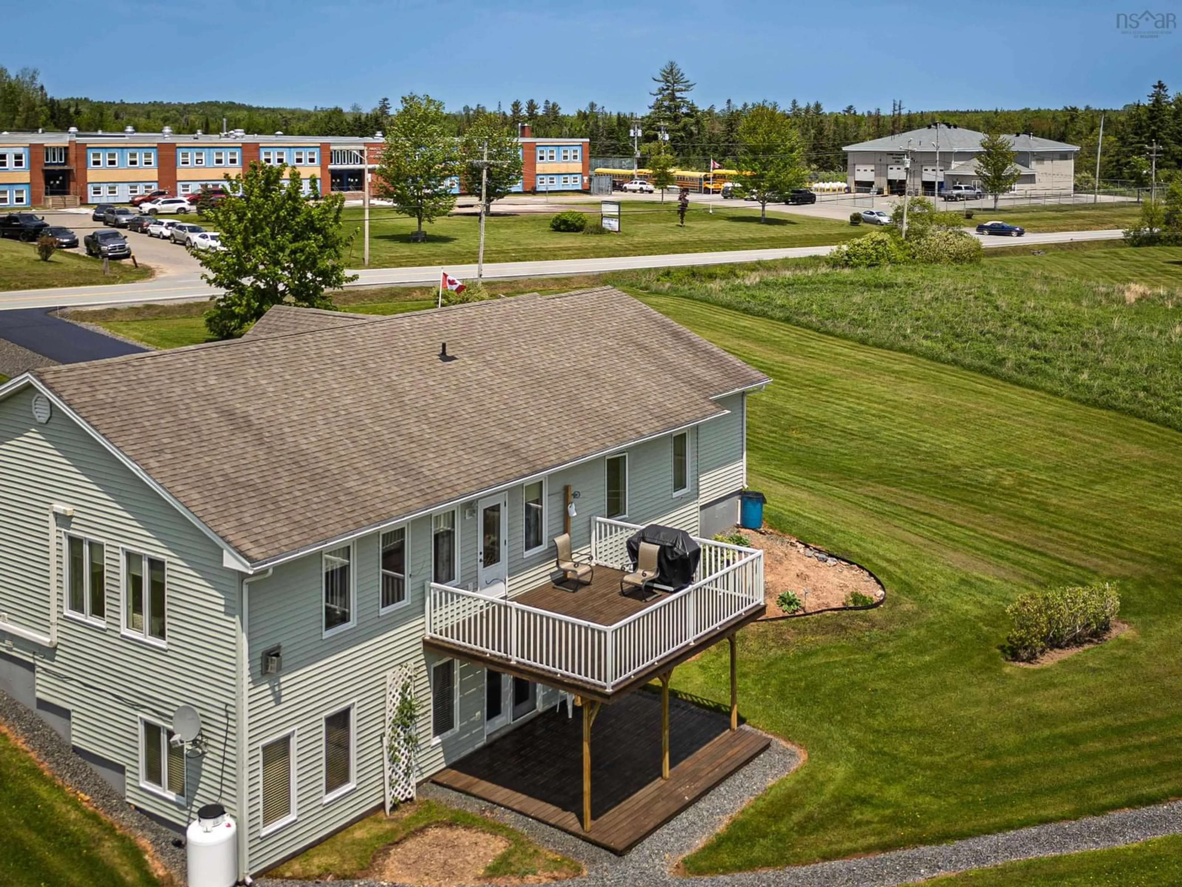 A pic from outside/outdoor area/front of a property/back of a property/a pic from drone, unknown for 4362 Highway 236, Kennetcook Nova Scotia B0N 1T0