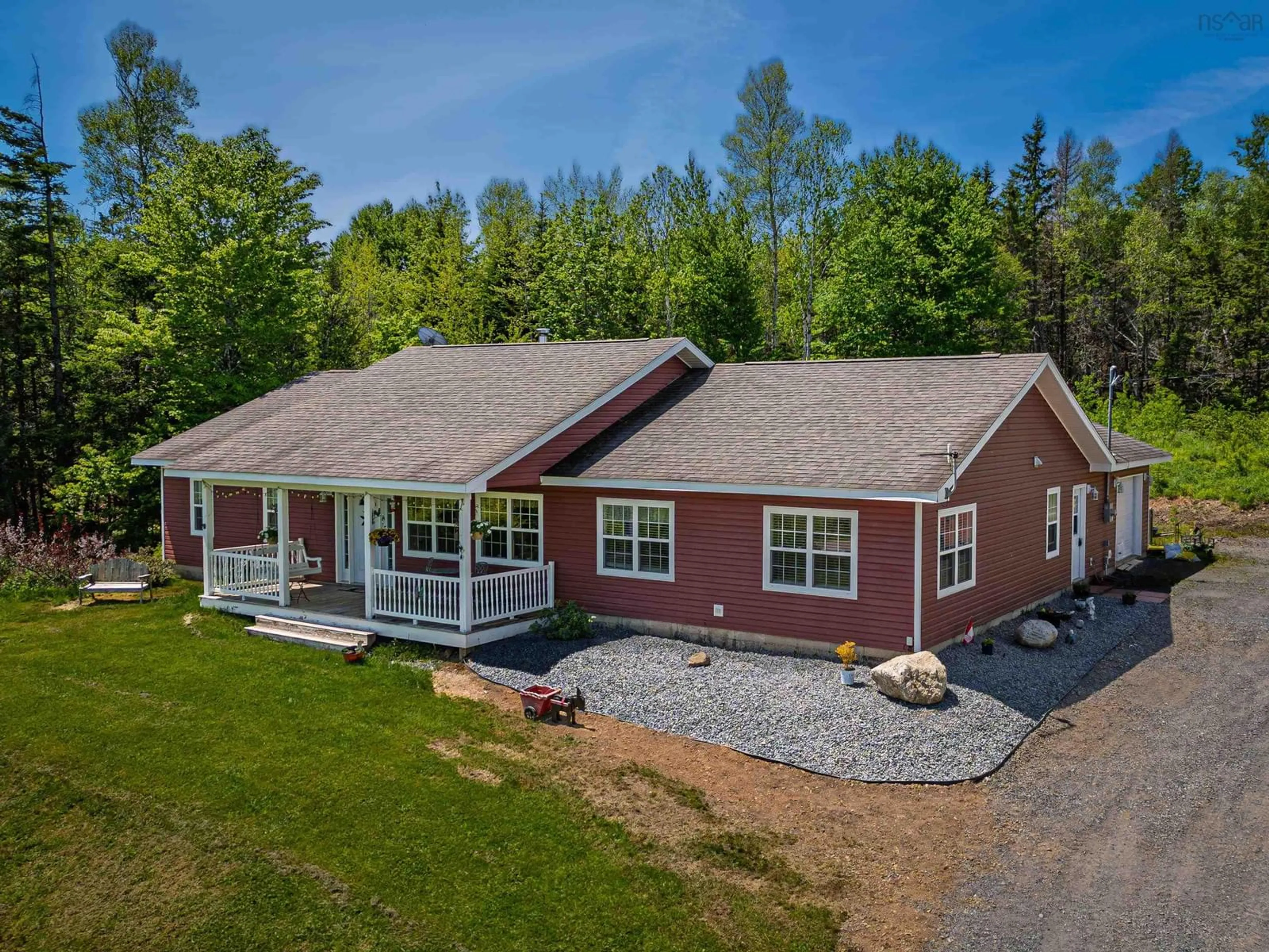 A pic from outside/outdoor area/front of a property/back of a property/a pic from drone, unknown for 1339 Stewiacke Rd, Lansdowne Station Nova Scotia B0K 2A0