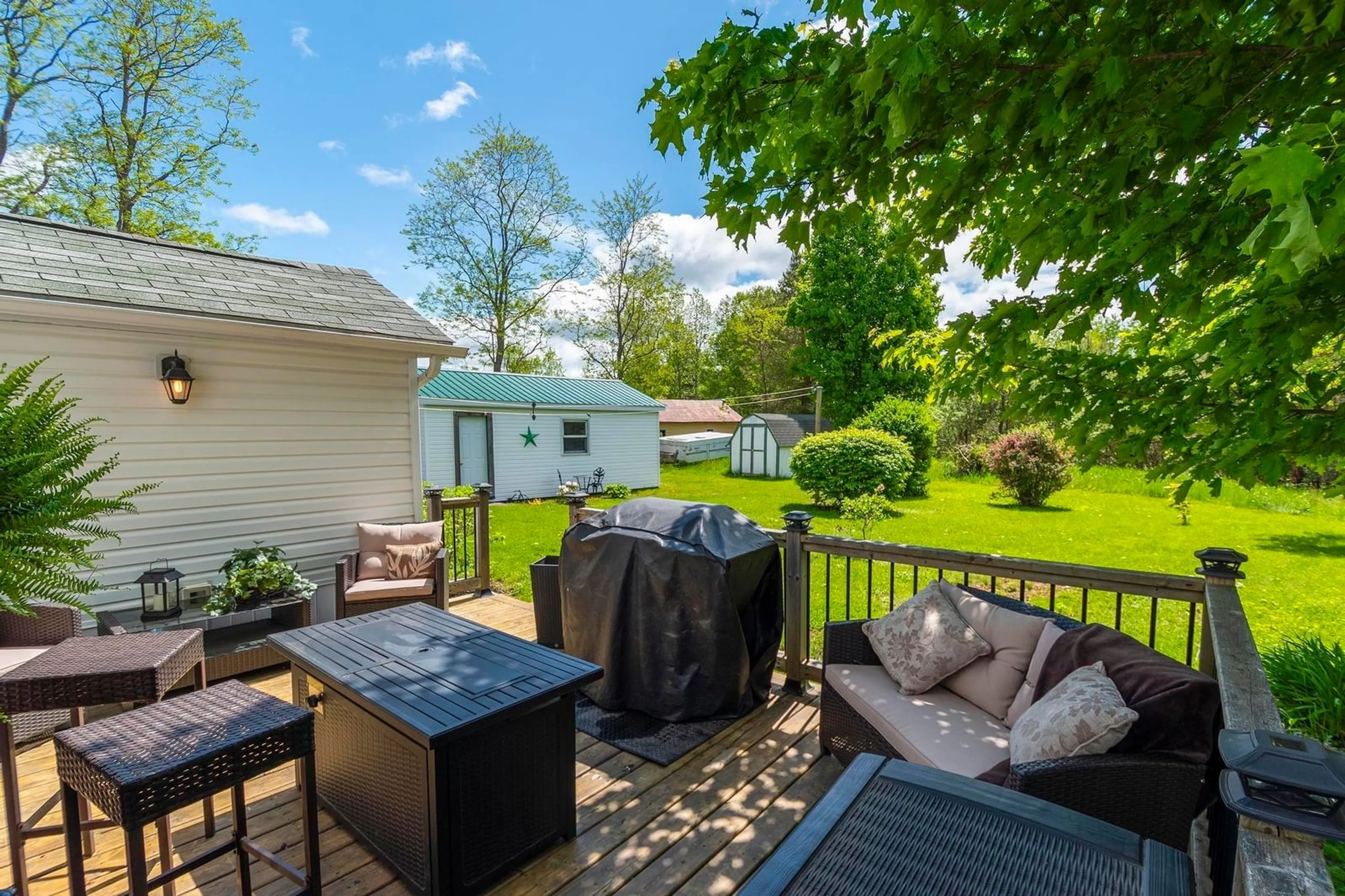 Patio, water/lake/river/ocean view for 8770 Highway 201, Nictaux Nova Scotia B0S 1P0